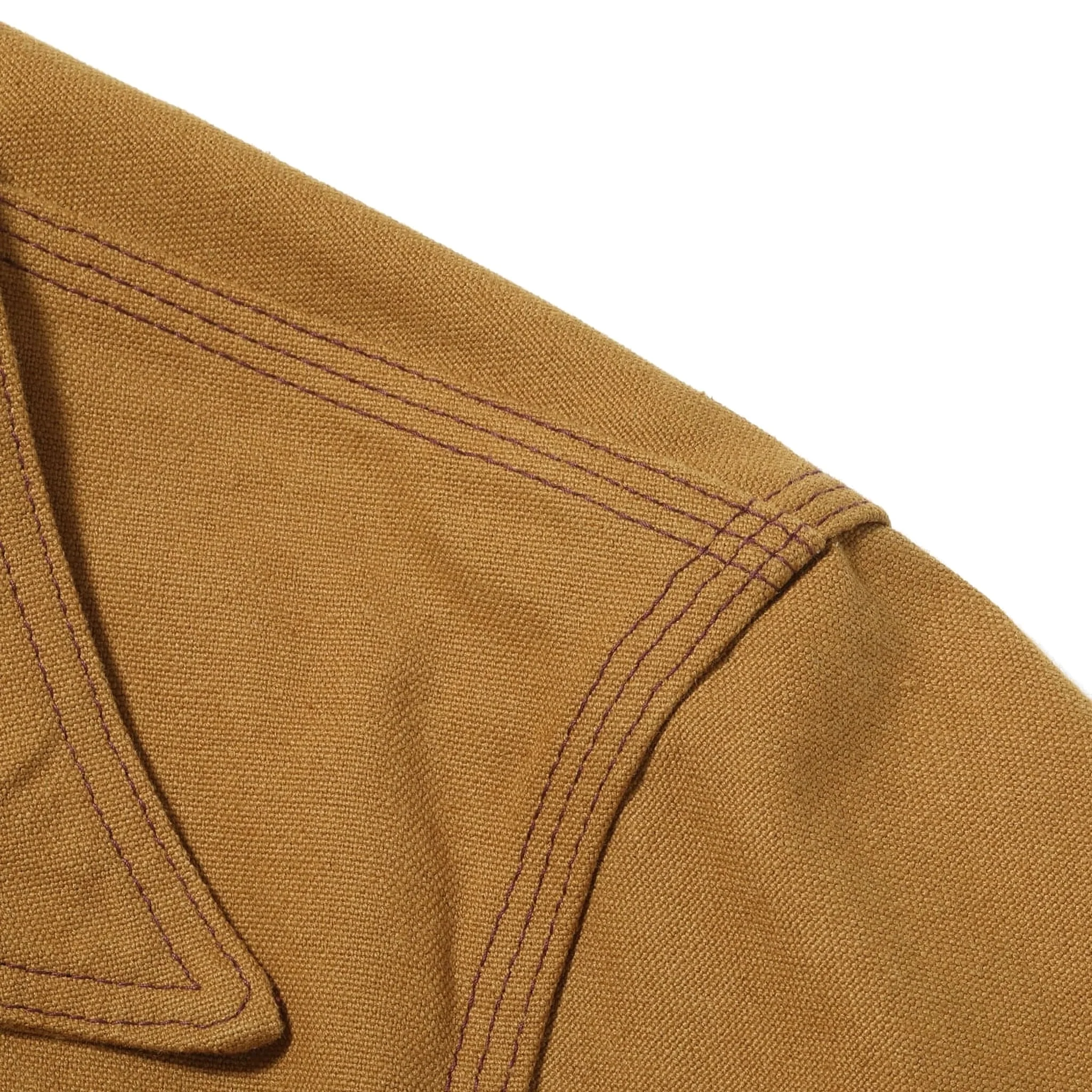 SC15657 13oz Brown Duck Work Coat - Image 10