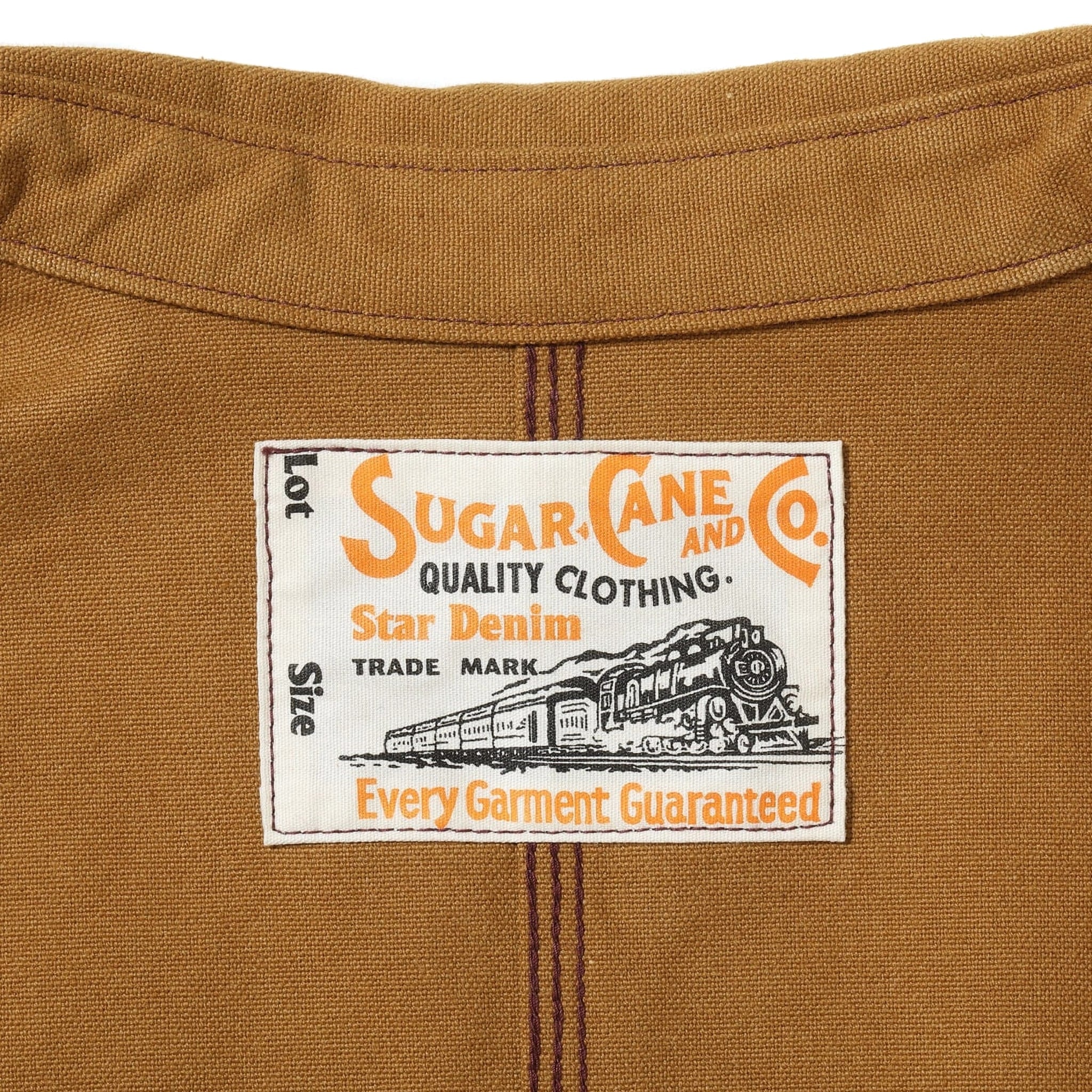 SC15657 13oz Brown Duck Work Coat - Image 3
