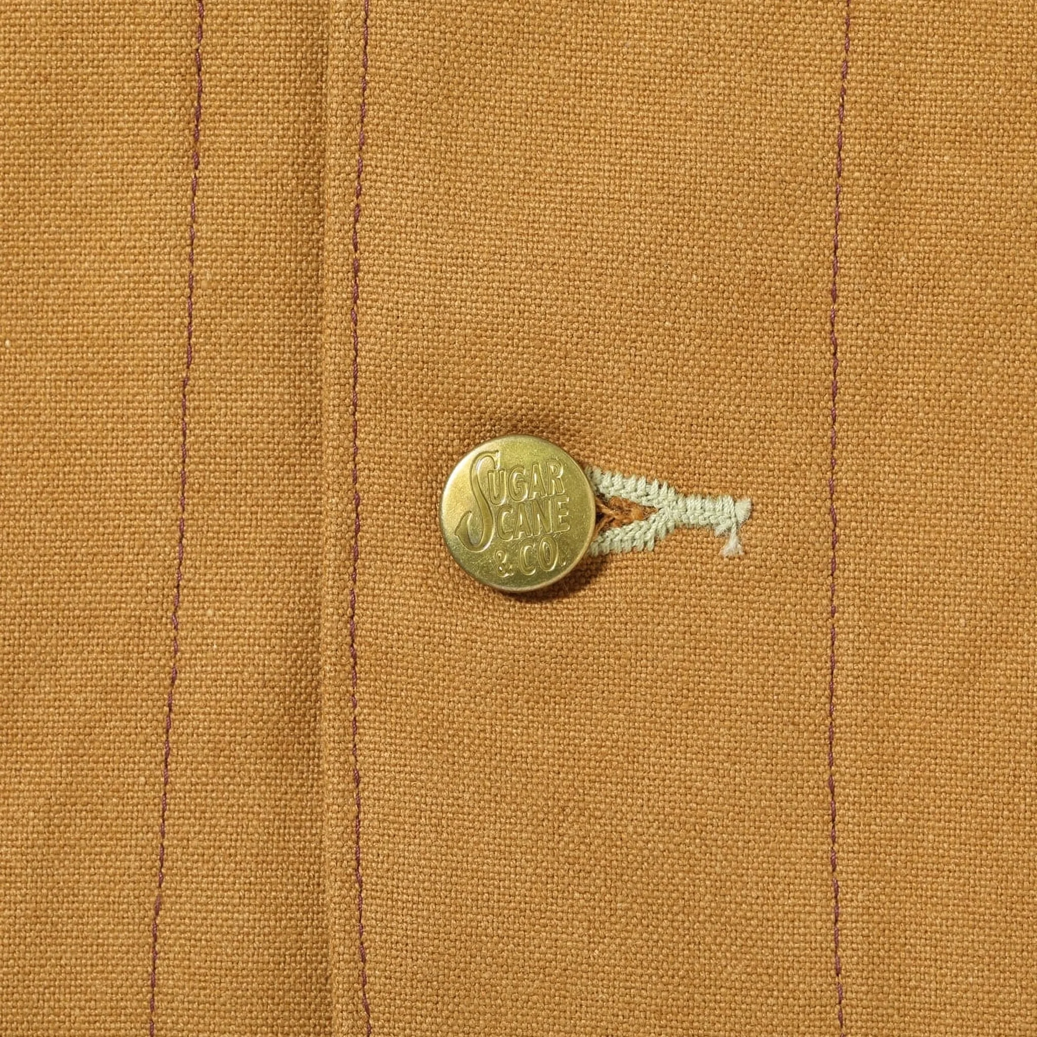 SC15657 13oz Brown Duck Work Coat - Image 4