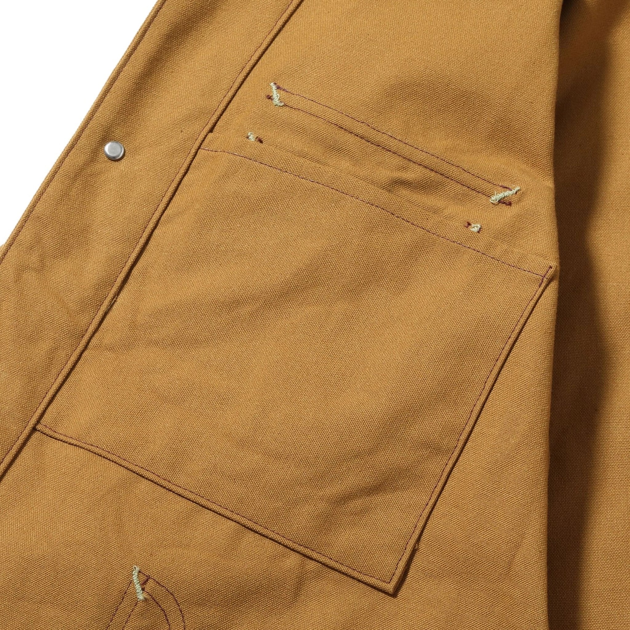 SC15657 13oz Brown Duck Work Coat - Image 7