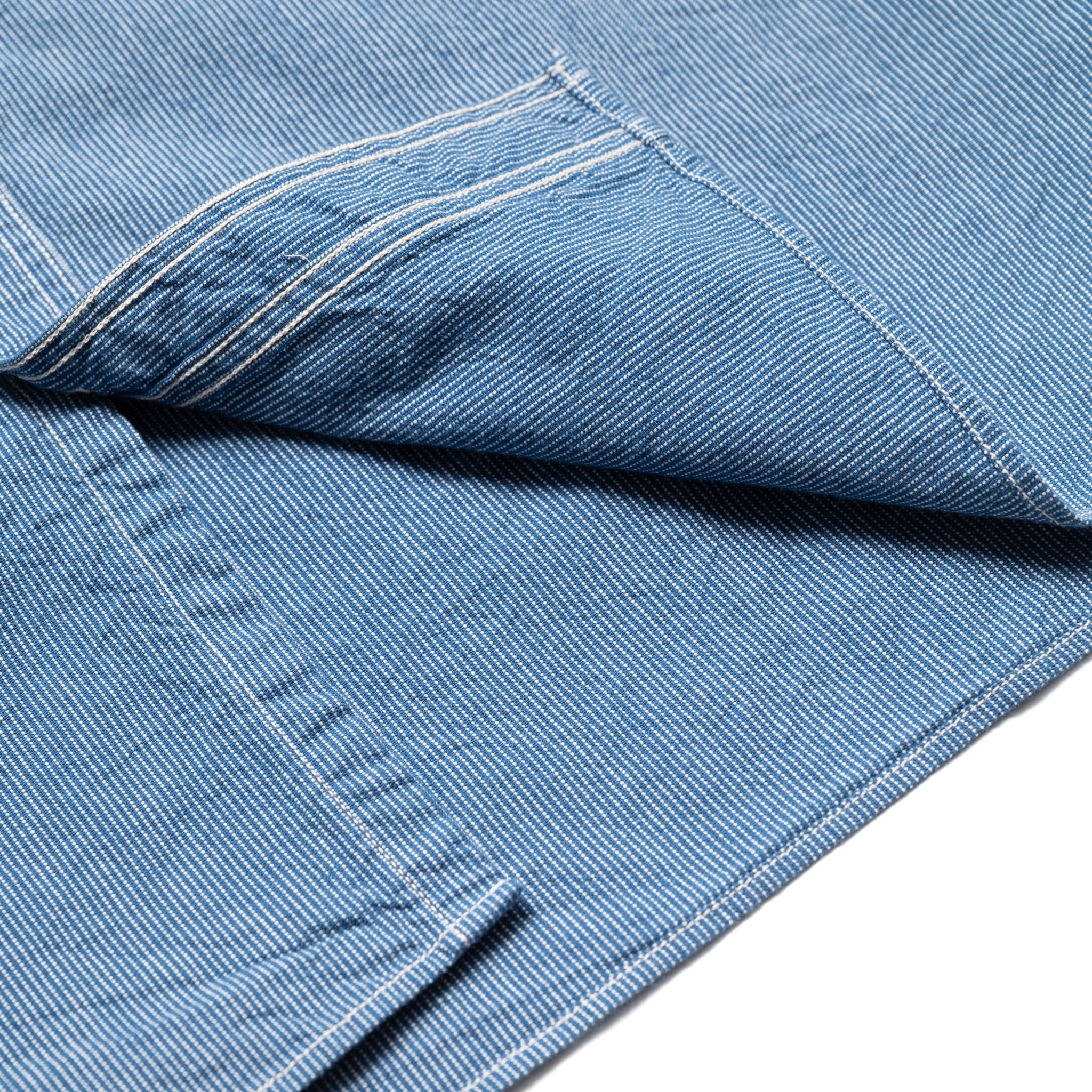 SC25511 Jean Cord Work Shirt - Navy - Image 4