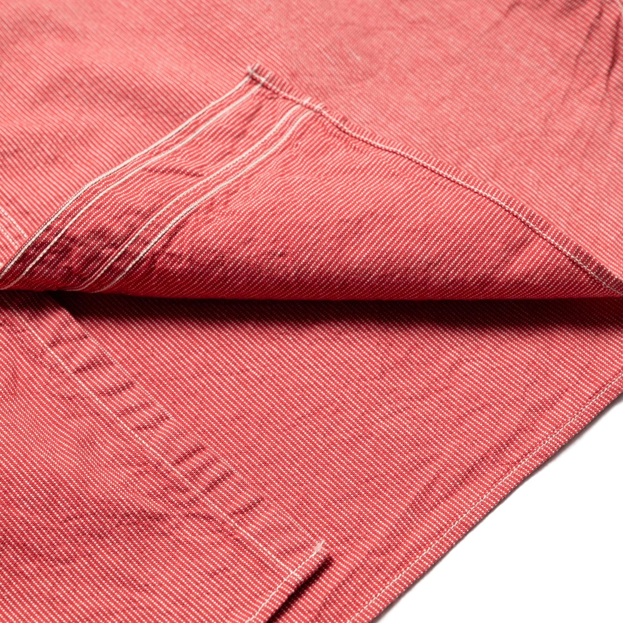 SC25511 Jean Cord Work Shirt - Red - Image 4