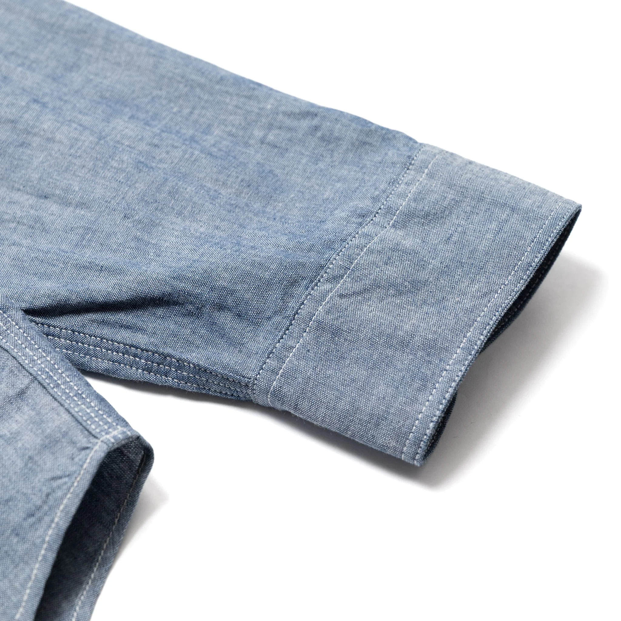 SC27850 Chambray Work Shirt - Blue - Image 5