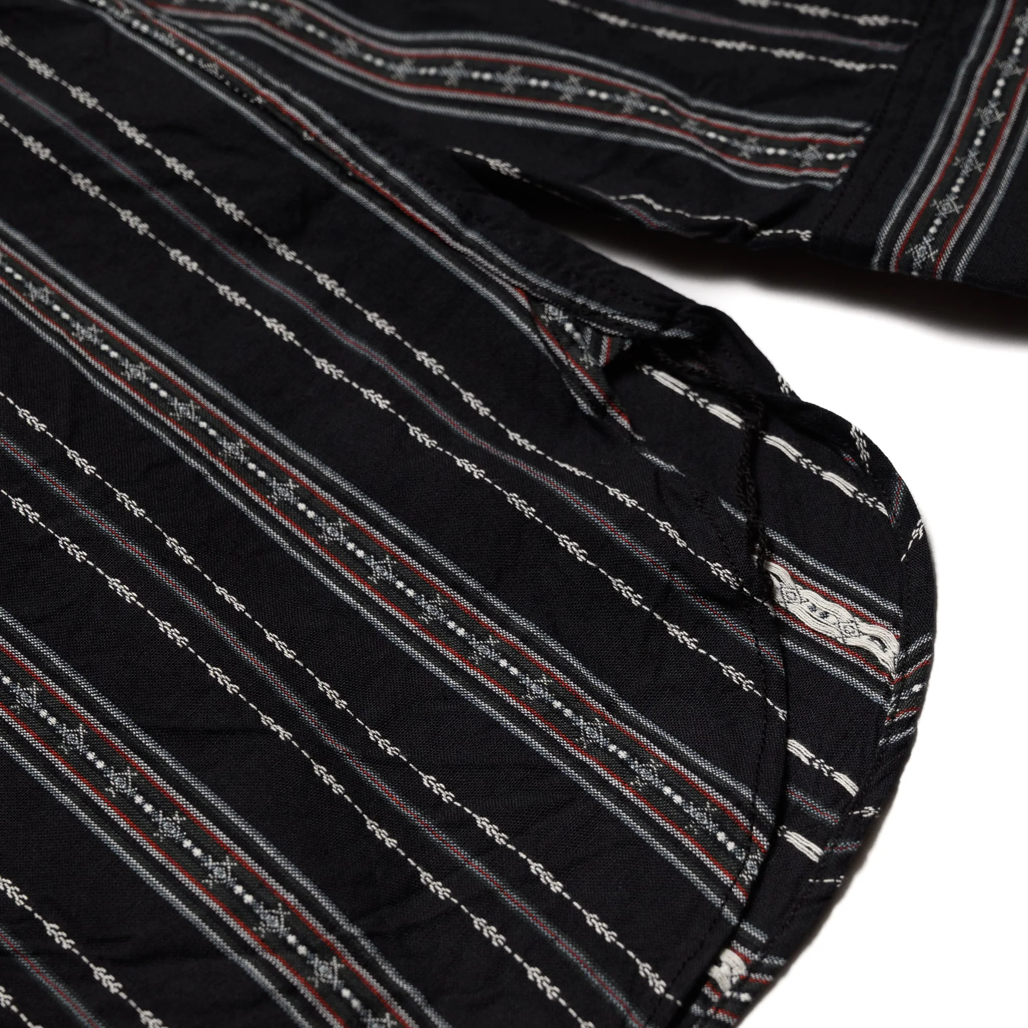 SC29462 Southwestern Dobby Stripe LS Work Shirt - Black - Image 6