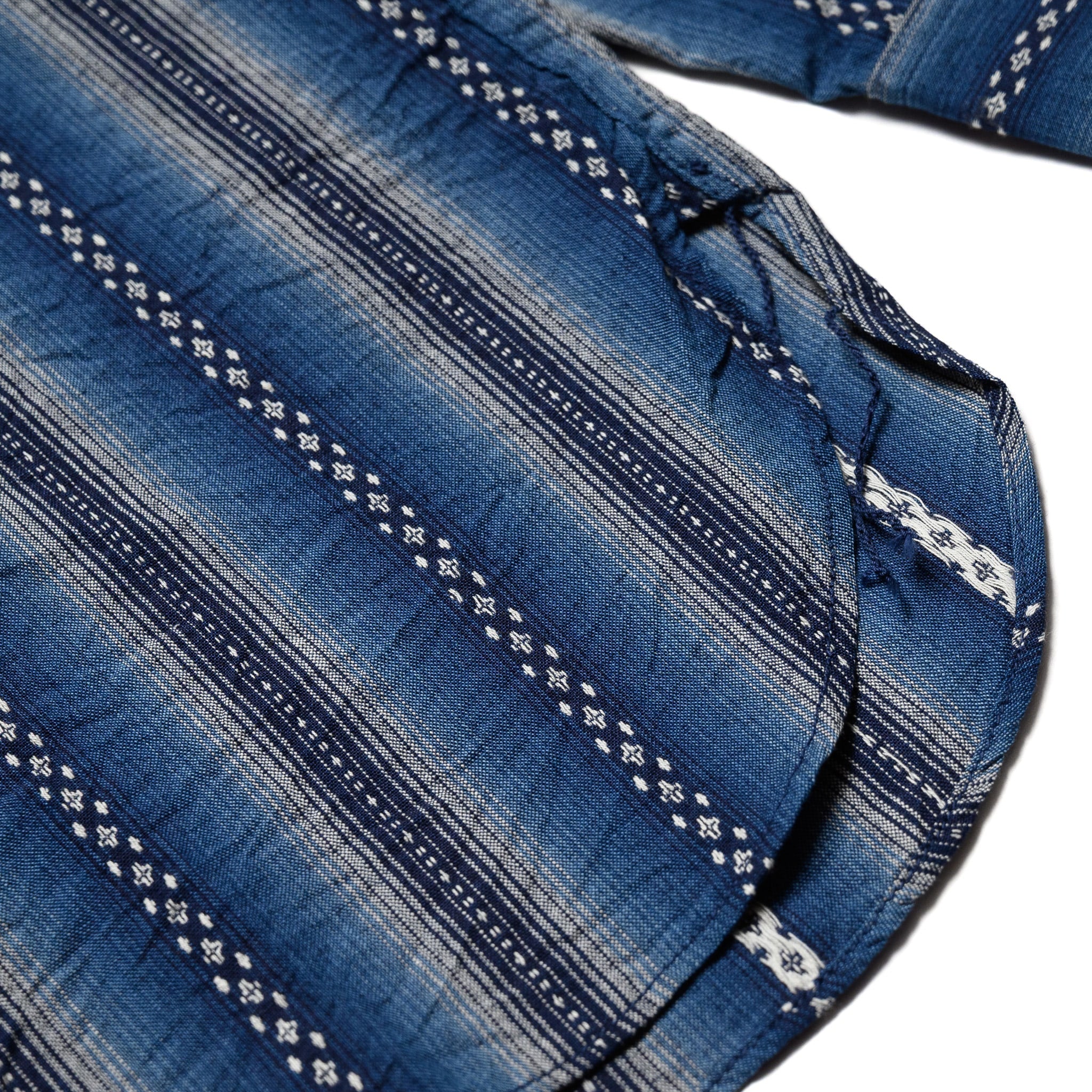 SC29462 Southwestern Dobby Stripe LS Work Shirt - Navy - Image 6