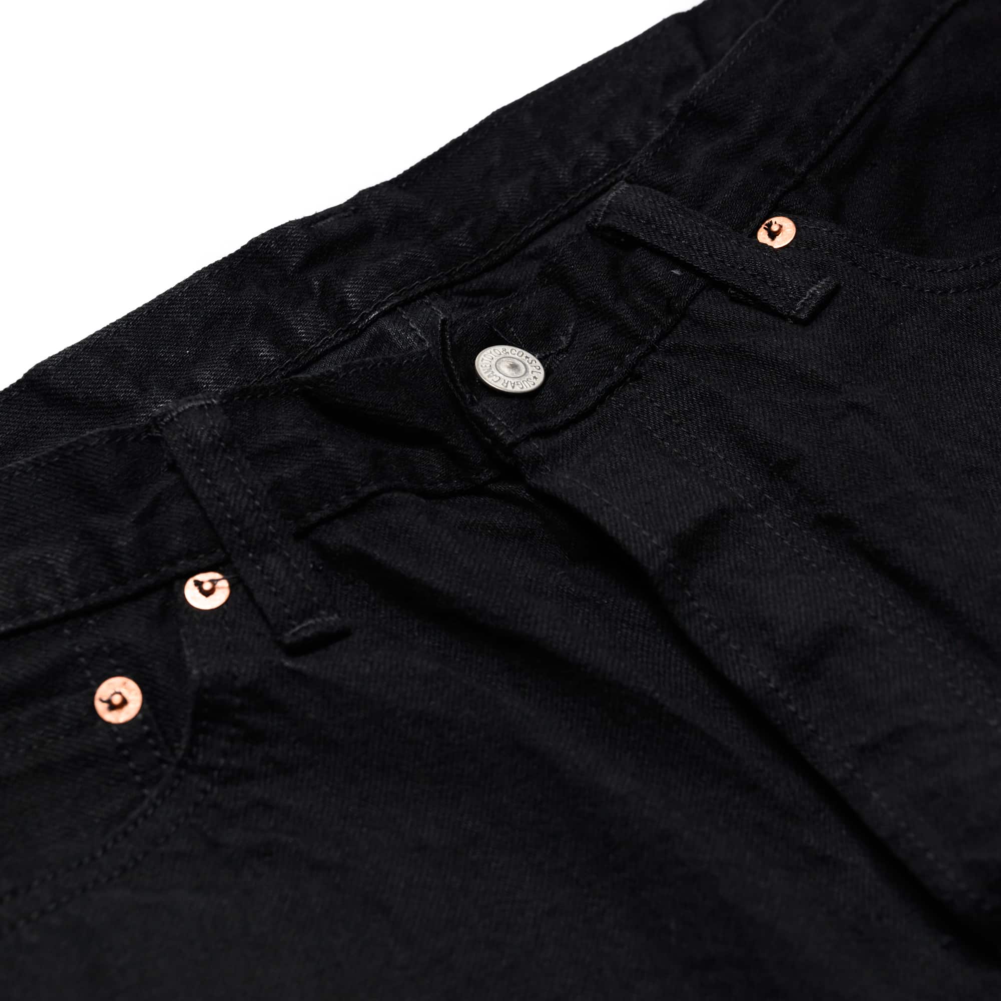 13oz Selvedge Denim 1947 "Type III" Slim Tapered Black SC41470 - Image 6