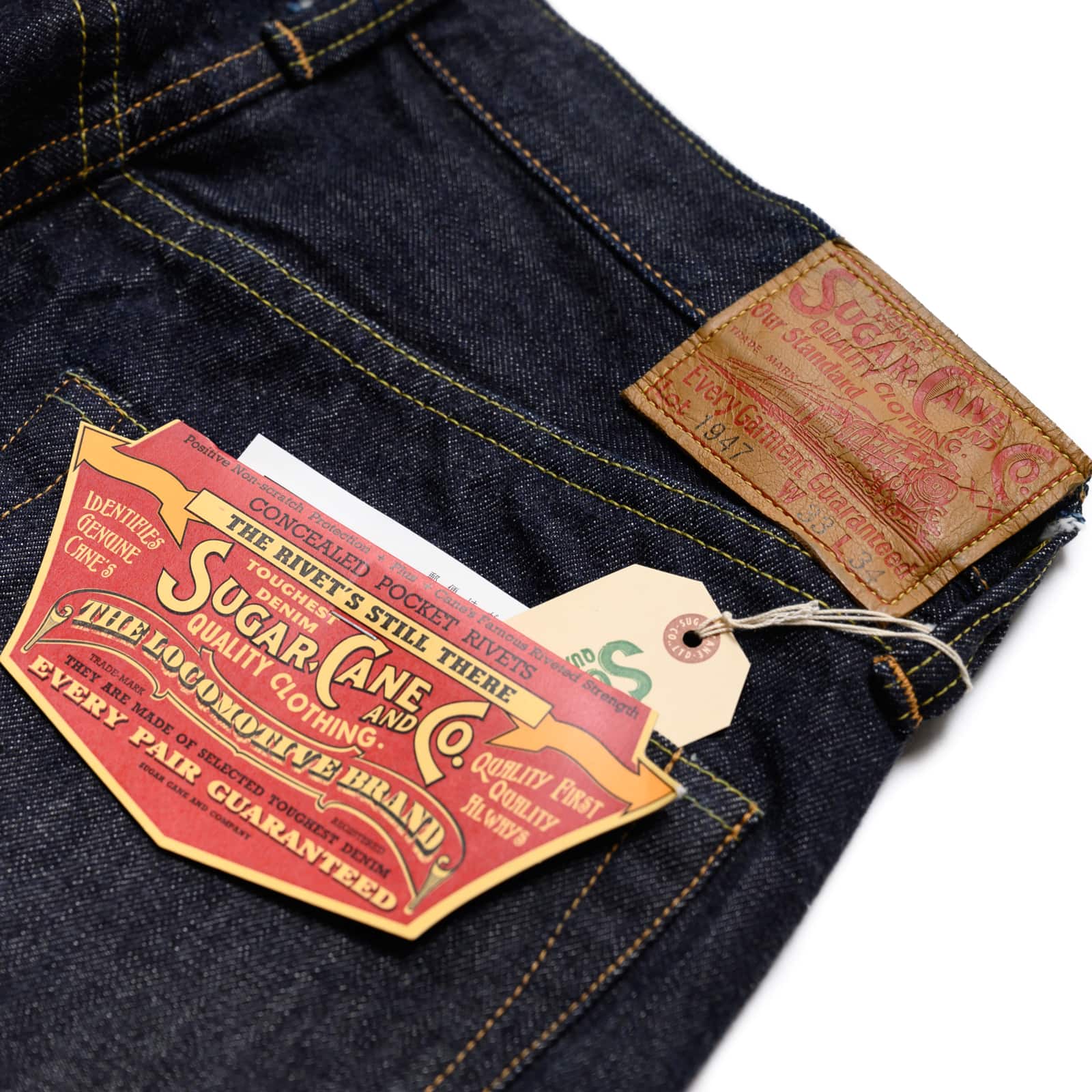 1947 14.25oz Selvedge Regular Straight Indigo SC41947A - Image 10