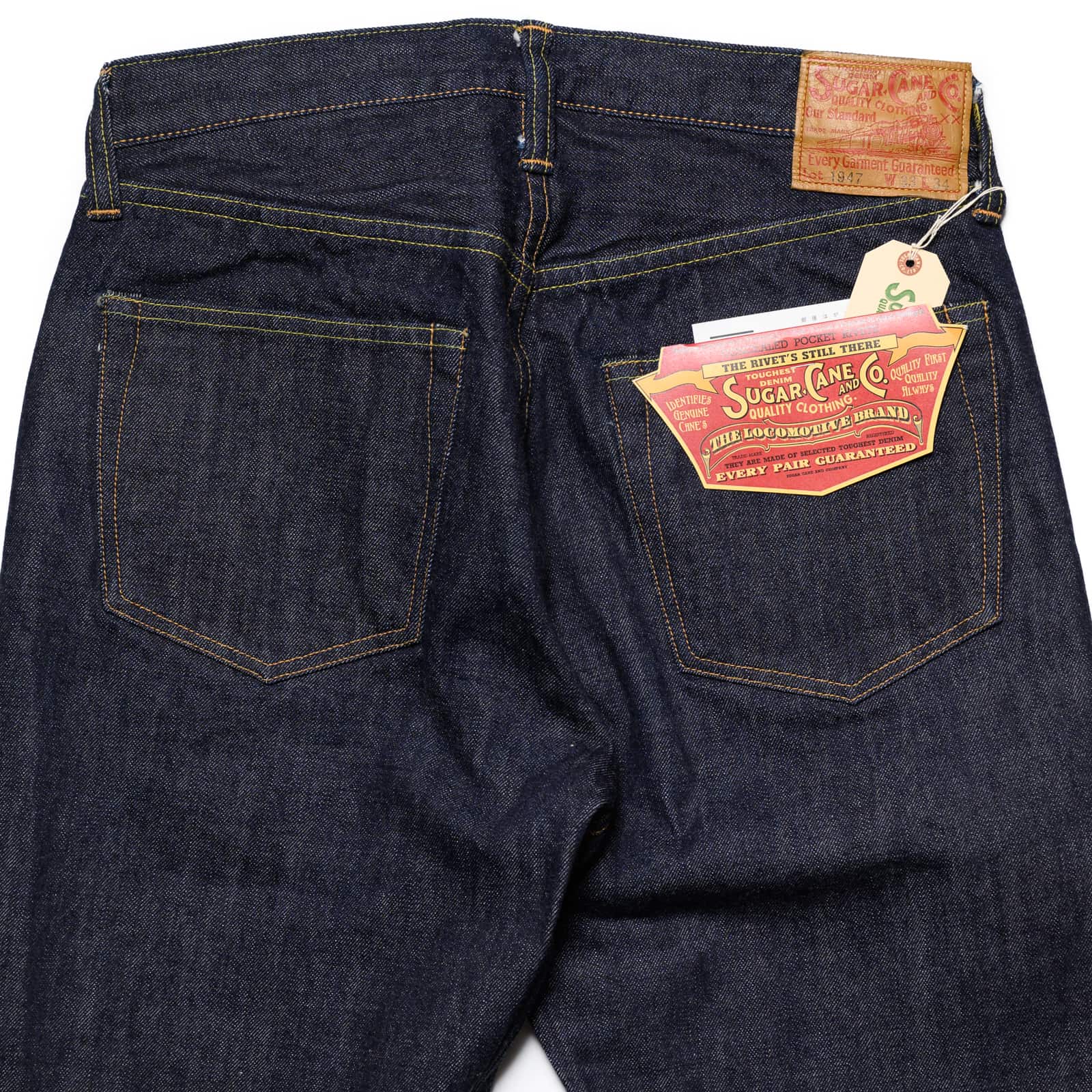 1947 14.25oz Selvedge Regular Straight Indigo SC41947A - Image 9