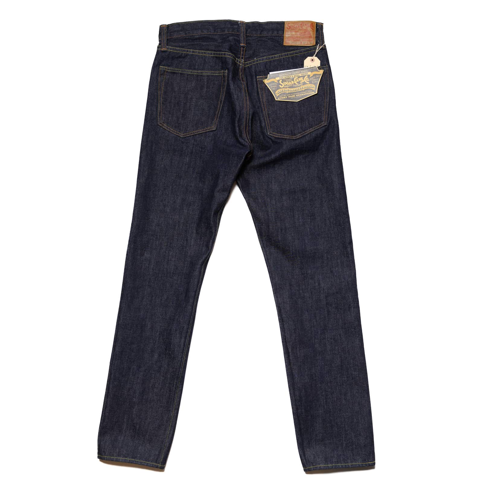 2021 14.25oz Selvedge Denim Slim Tapered Indigo SC42021A - Image 3