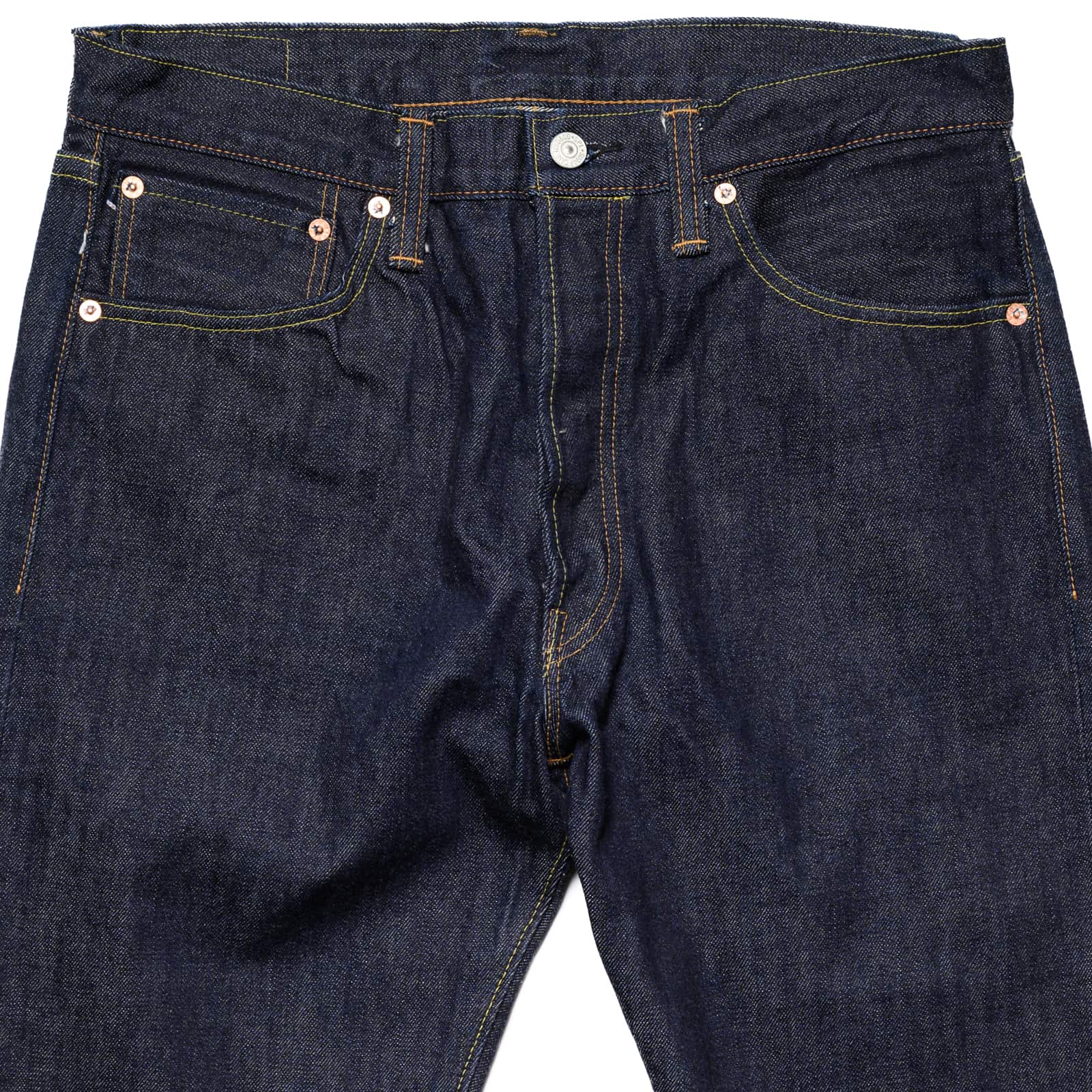 2021 14.25oz Selvedge Denim Slim Tapered Indigo SC42021A - Image 4