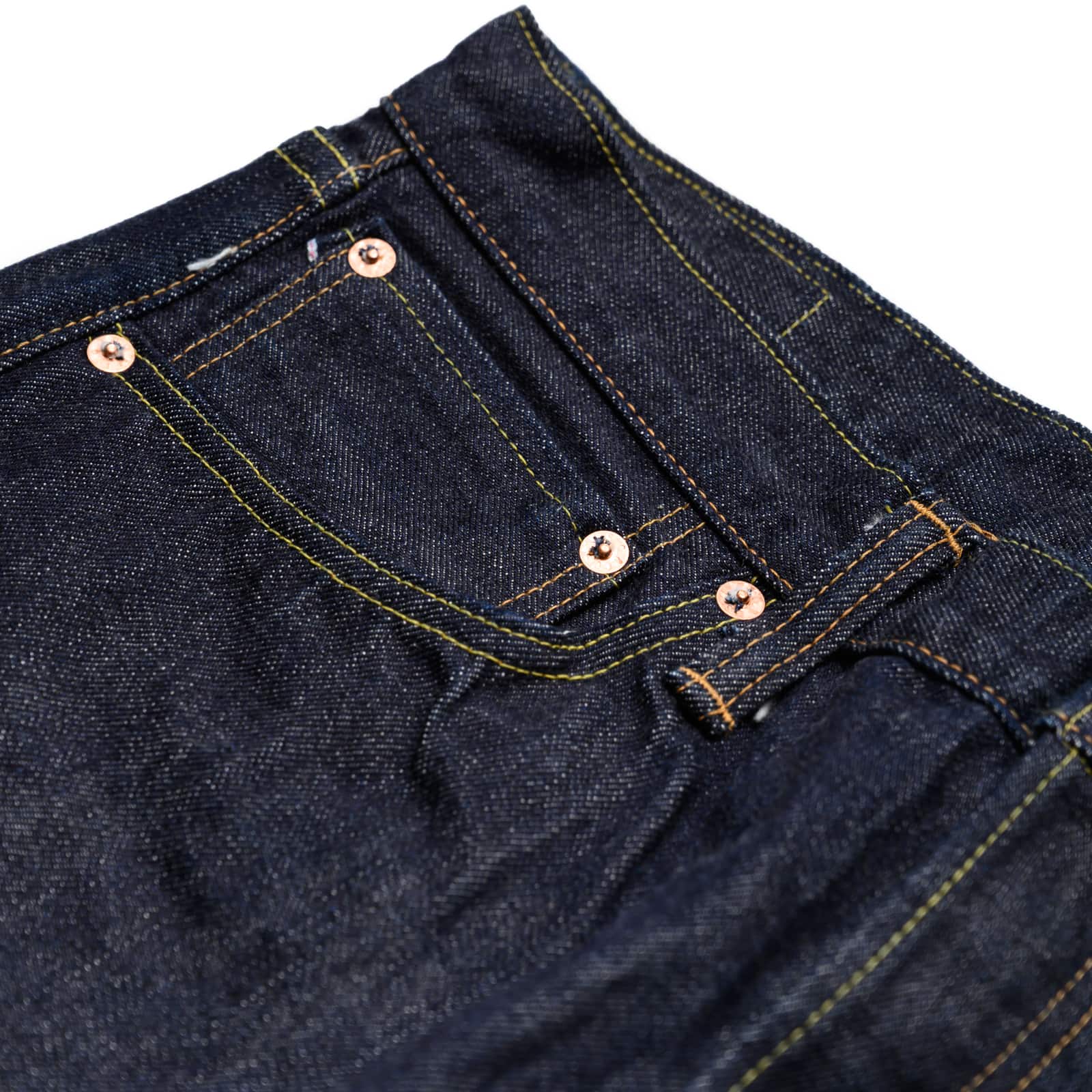 2021 14.25oz Selvedge Denim Slim Tapered Indigo SC42021A - Image 5