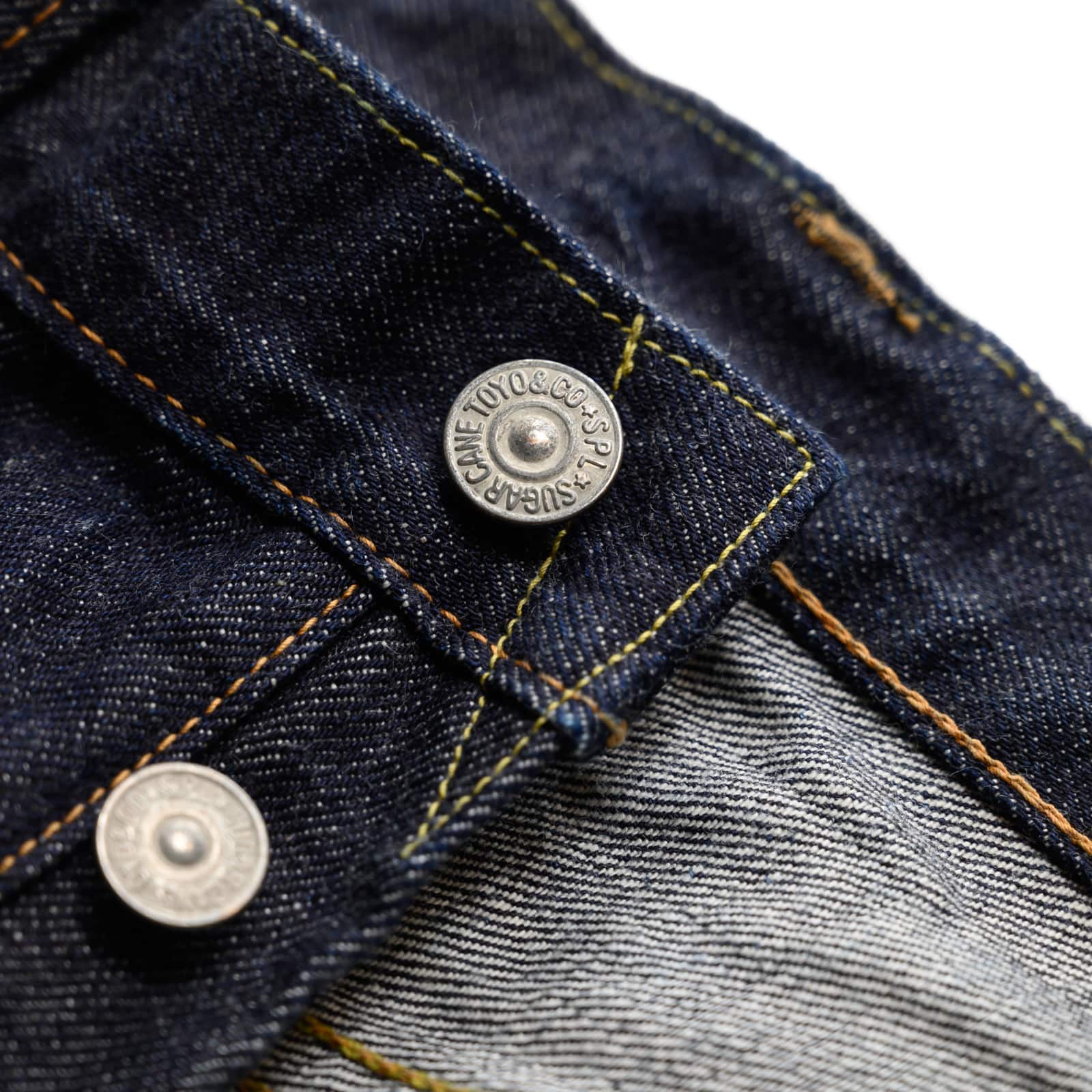 2021 14.25oz Selvedge Denim Slim Tapered Indigo SC42021A - Image 7