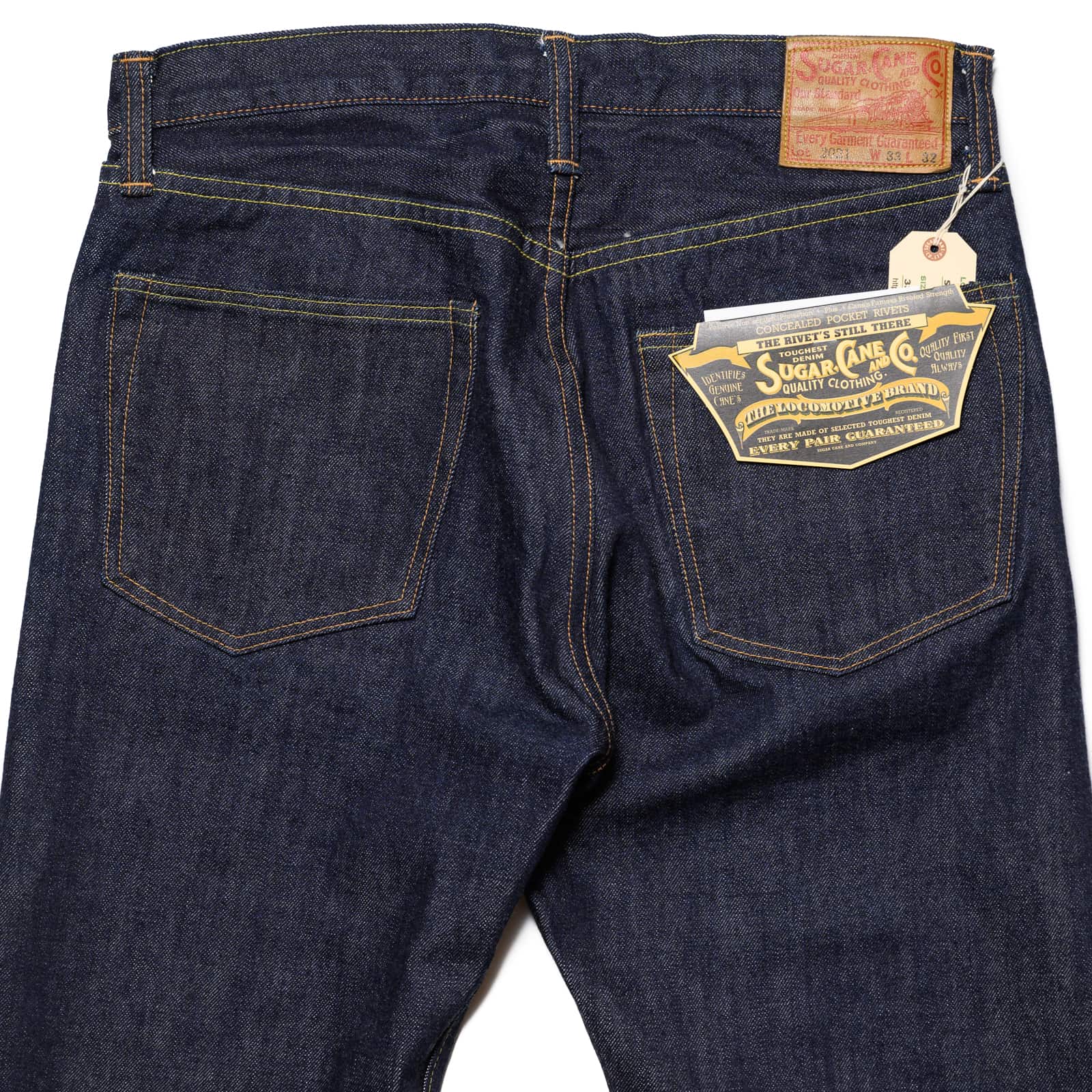 2021 14.25oz Selvedge Denim Slim Tapered Indigo SC42021A - Image 8