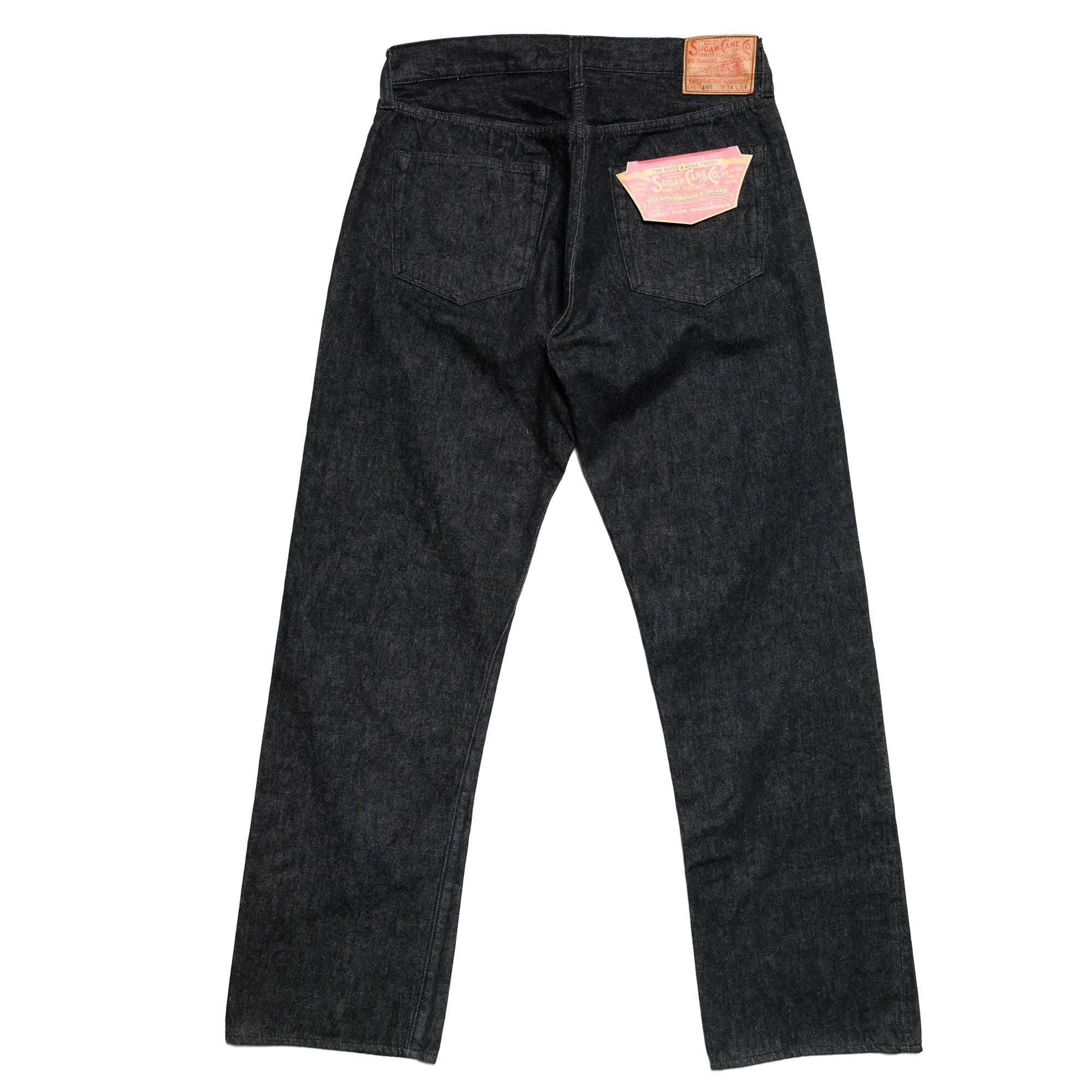 1947 14.25oz Black Selvedge Denim Straight SC42460 - Image 3