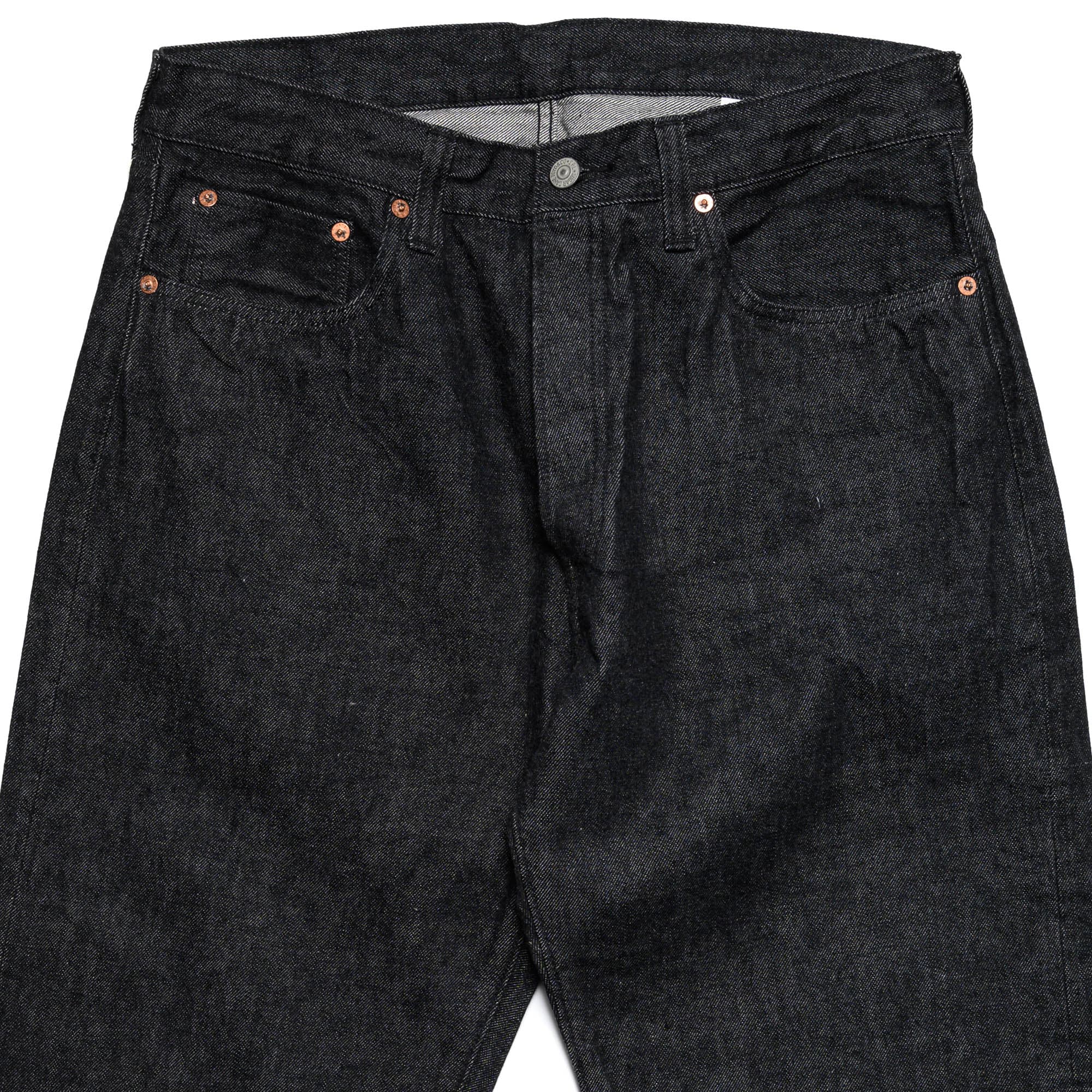 1947 14.25oz Black Selvedge Denim Straight SC42460 - Image 4