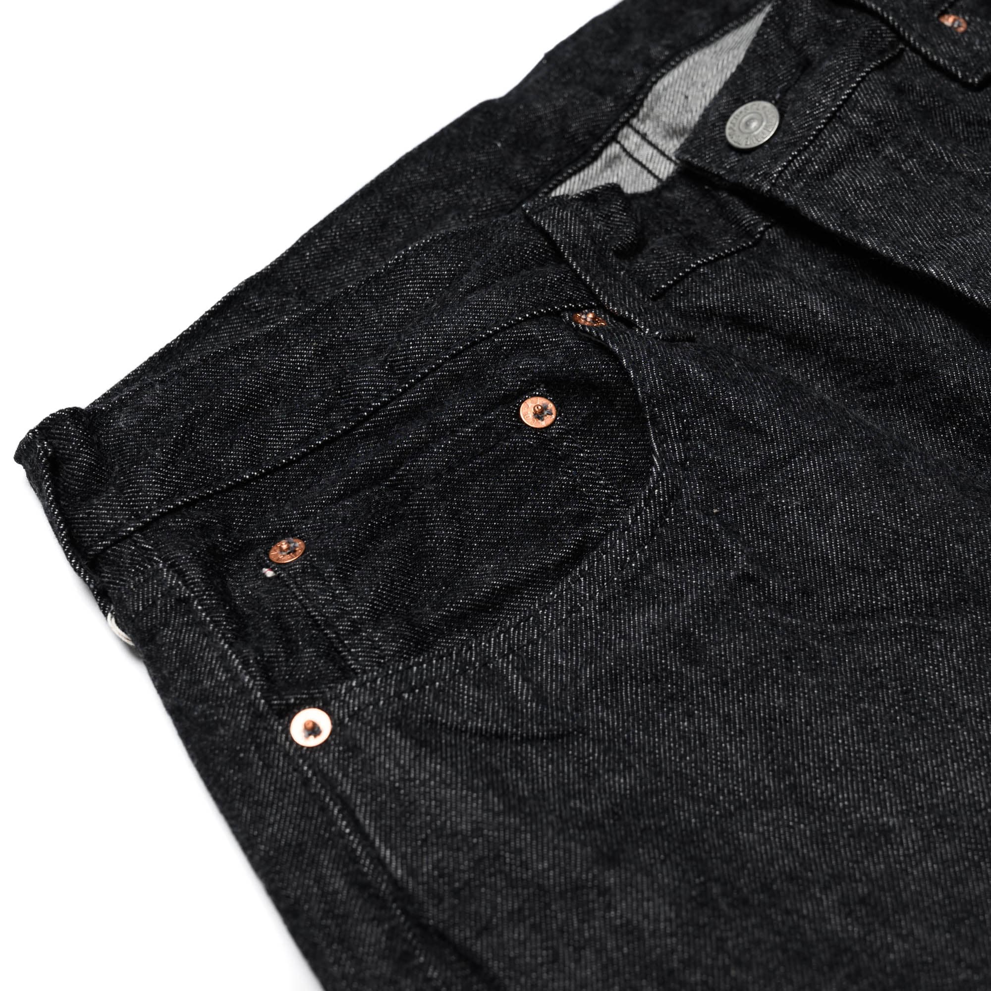1947 14.25oz Black Selvedge Denim Straight SC42460 - Image 5