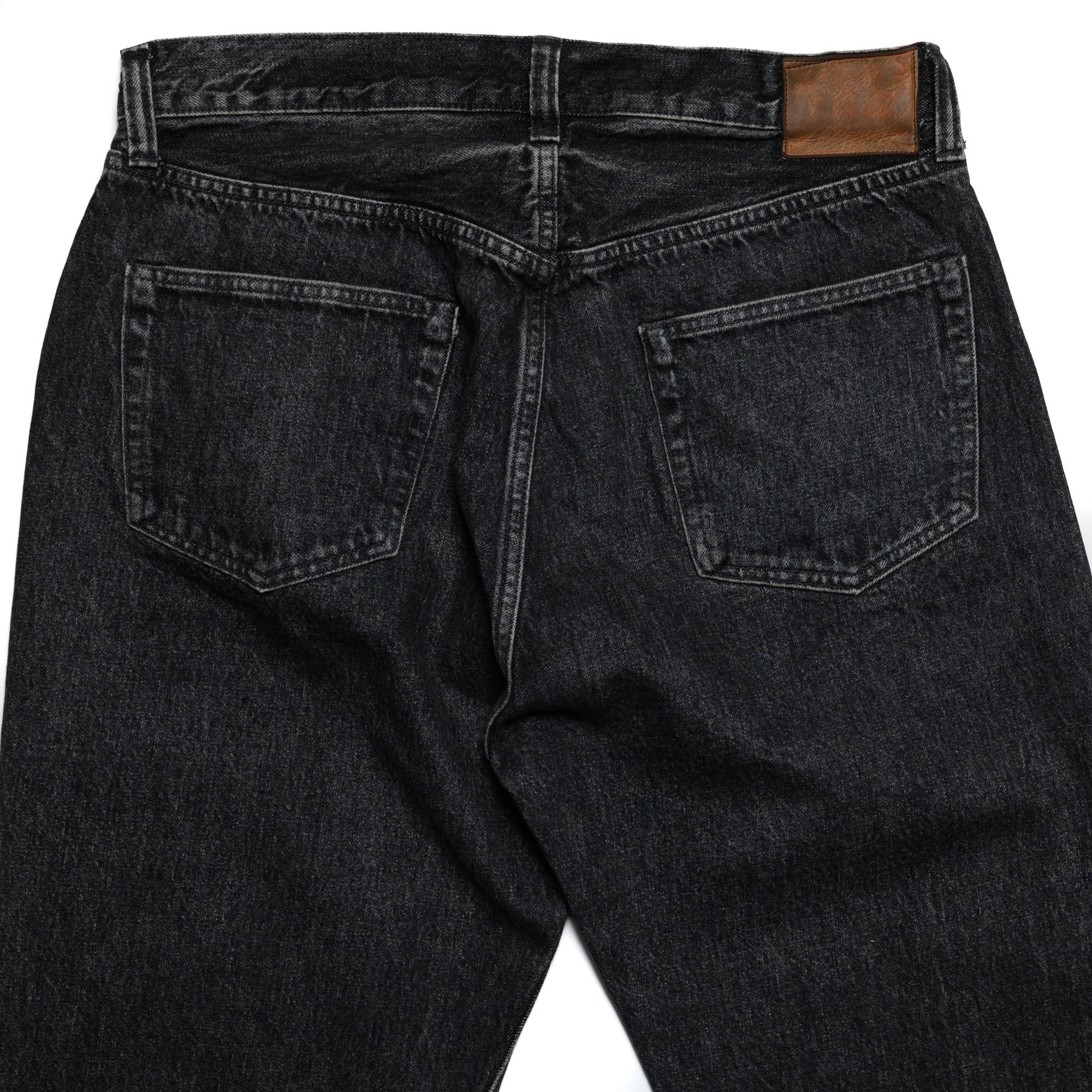 1947 14.25oz Black Selvedge Denim Straight (Hard Wash) SC42460H - Image 8