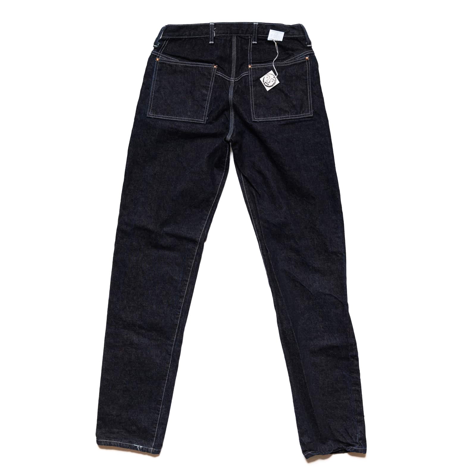 130 - Tapered Jeans - 16oz Selvedge Denim - Rinsed - Image 3
