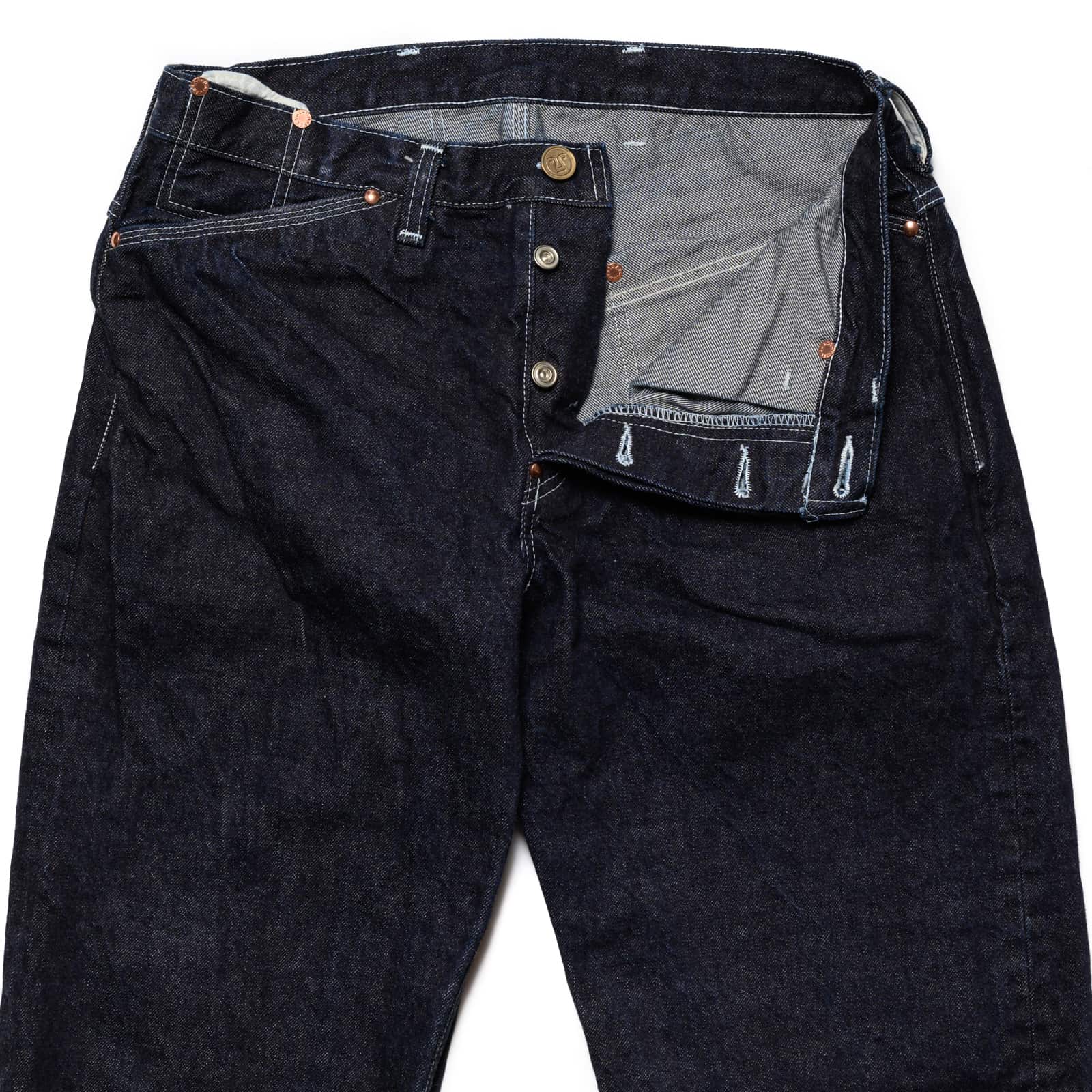 130 - Tapered Jeans - 16oz Selvedge Denim - Rinsed - Image 8
