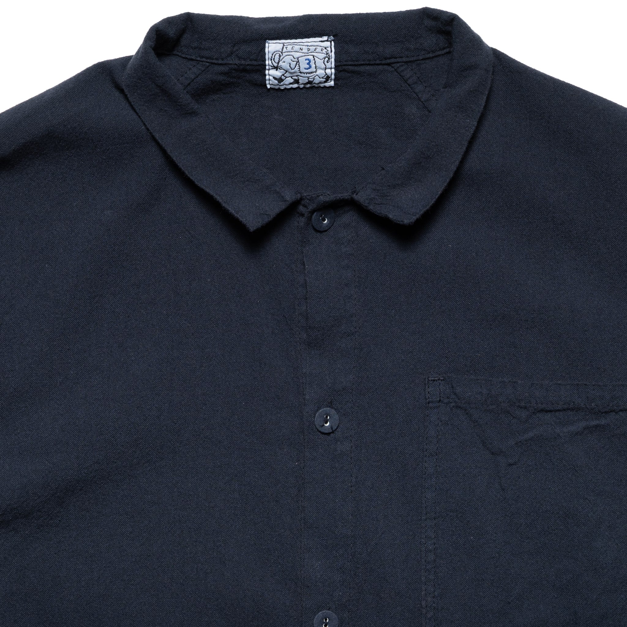 457 Frock Shirt Cotton Pyjama - Hadal Blue - Image 3