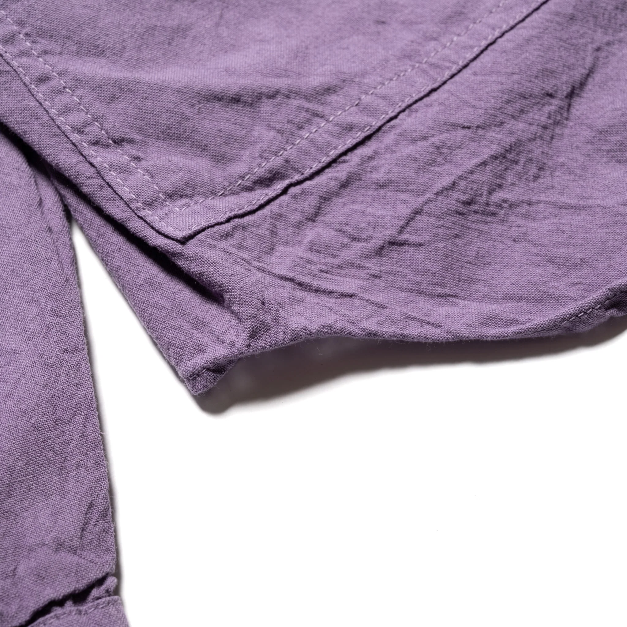 457 Frock Shirt Cotton Pyjama - Purple Logwood - Image 8