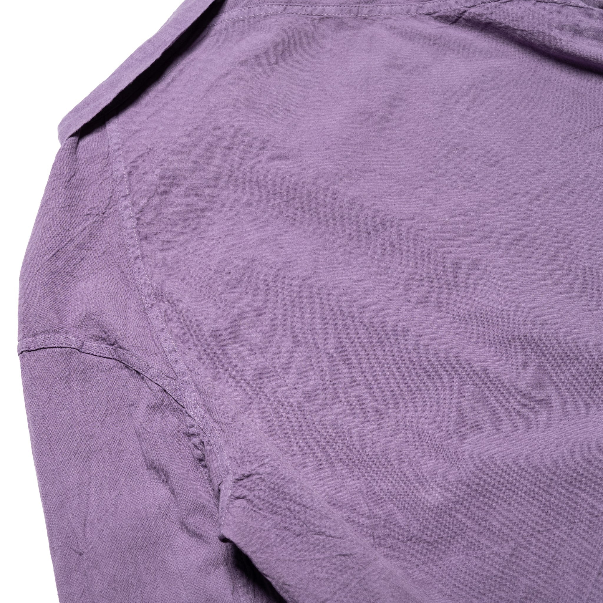 457 Frock Shirt Cotton Pyjama - Purple Logwood - Image 9