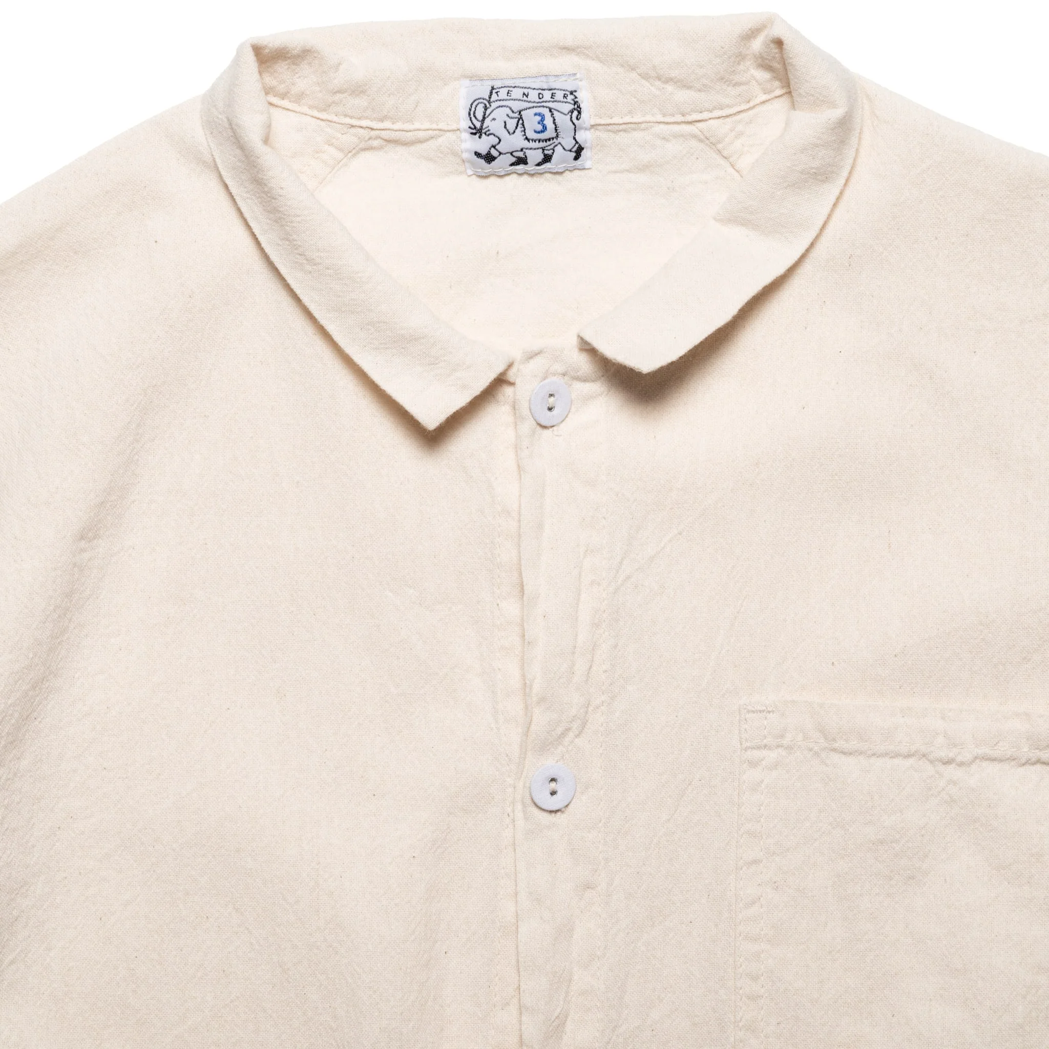 457 Frock Shirt Cotton Pyjama - Rinsed - Image 3