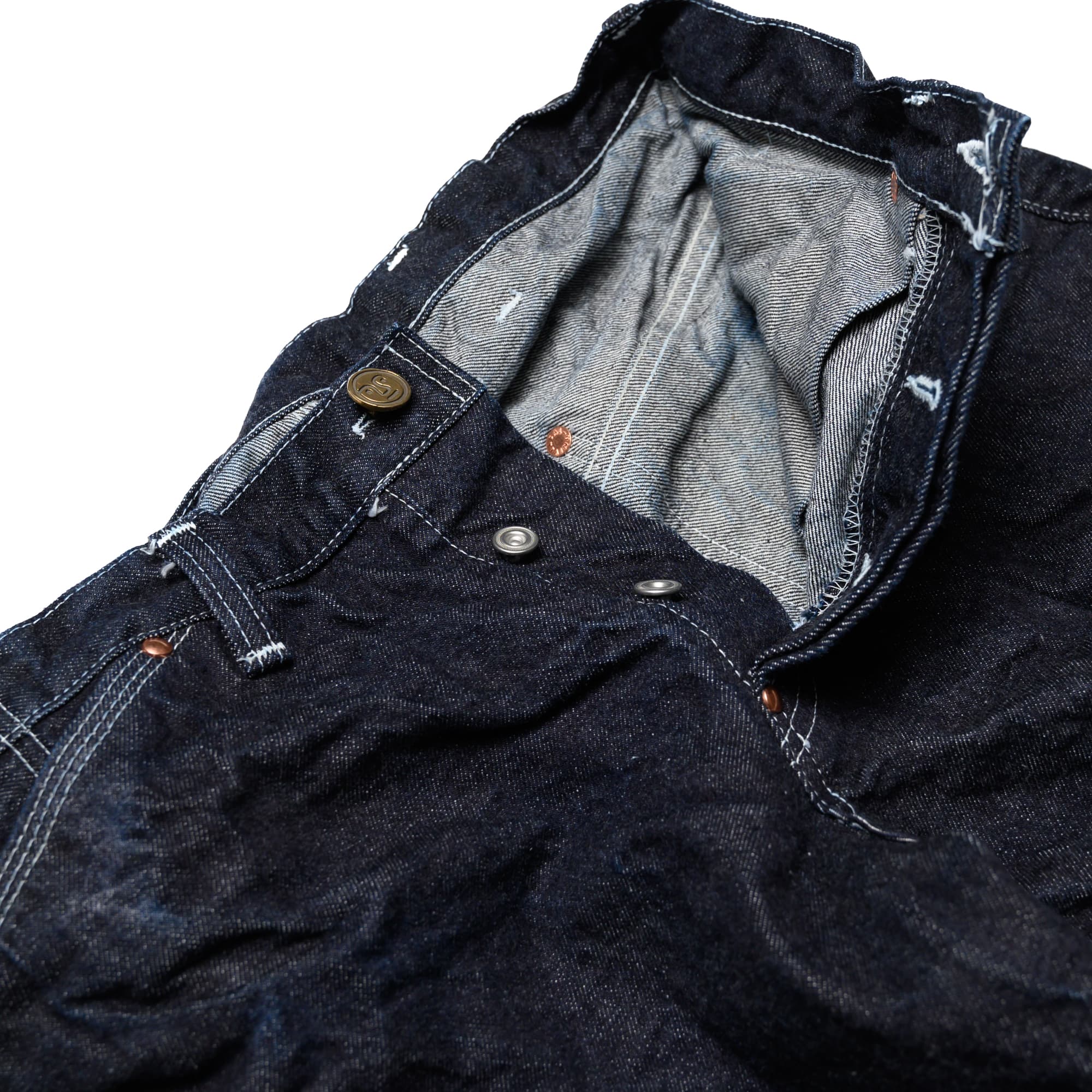 131 Lost Jeans - 16oz Selvedge Denim - Rinsed - Image 6