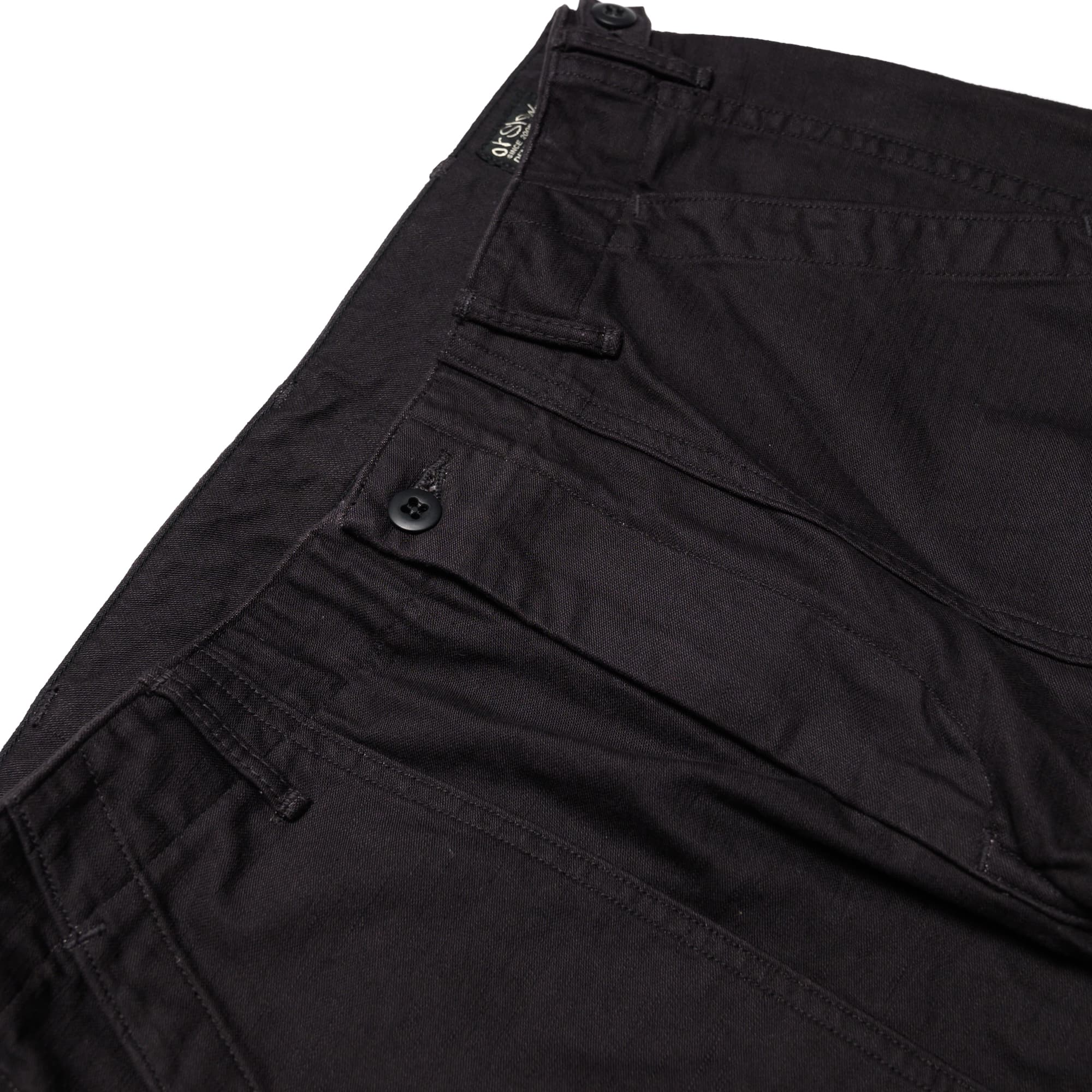 Slim Fit US Army Fatigue Pants - Black - Image 4