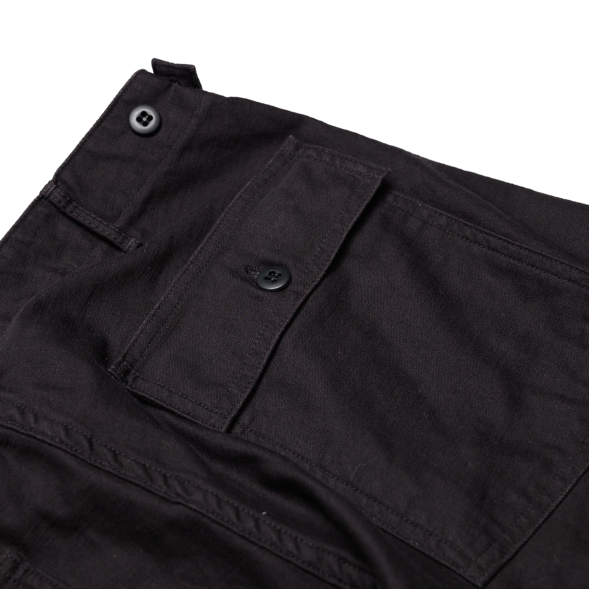 Slim Fit US Army Fatigue Pants - Black - Image 6