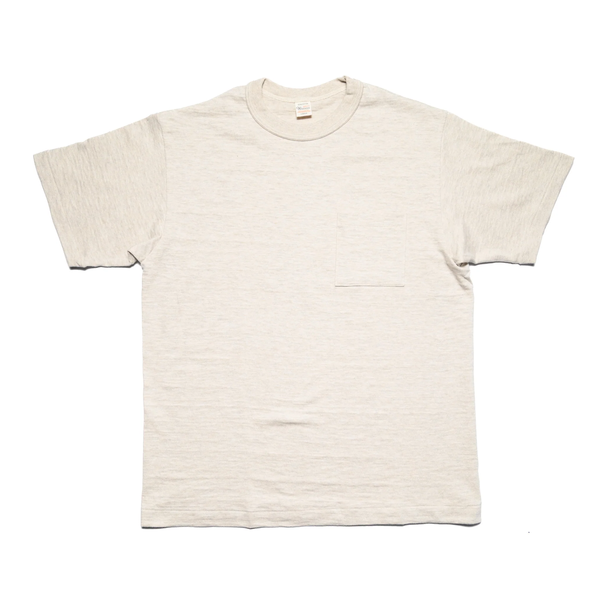 4601P Cotton Pocket Tee - Oatmeal