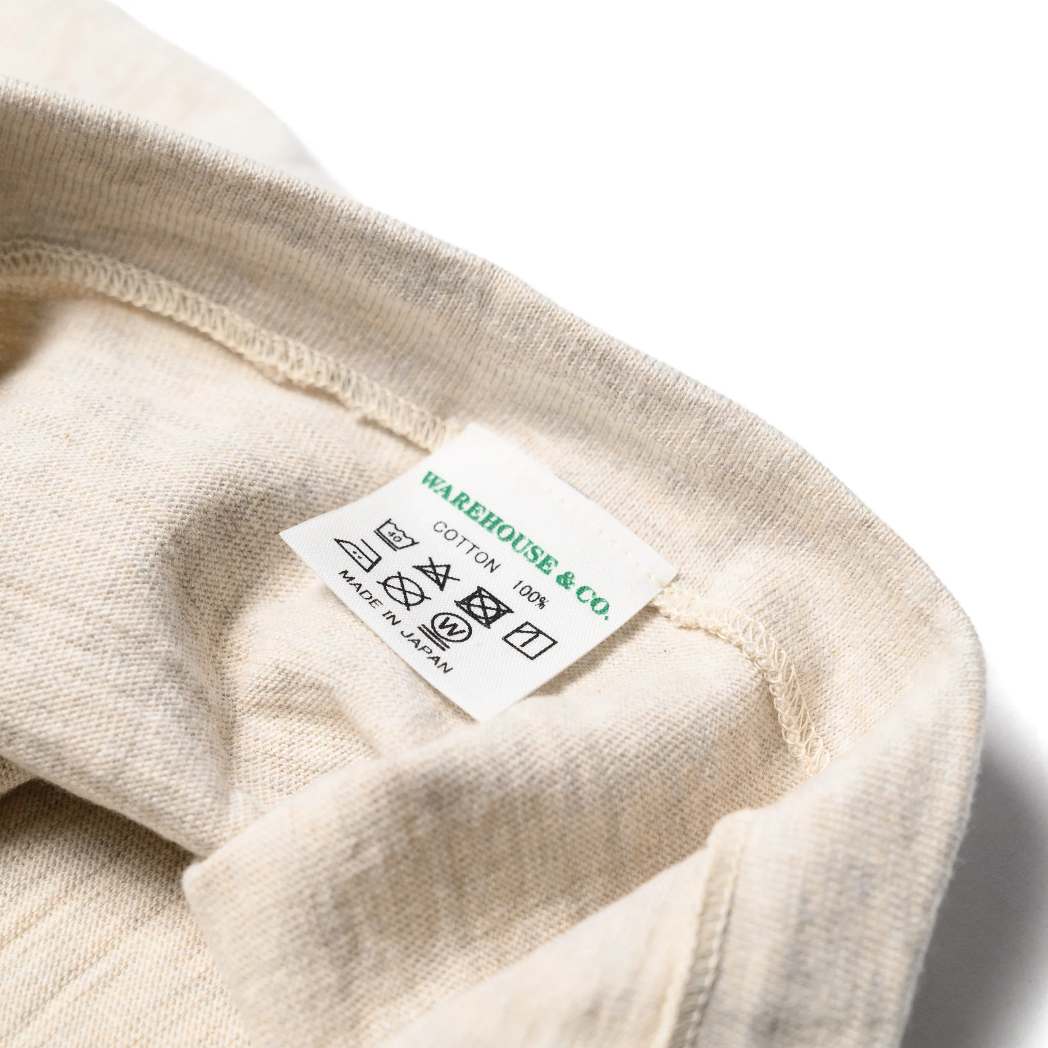 4601P Cotton Pocket Tee - Oatmeal - Image 7