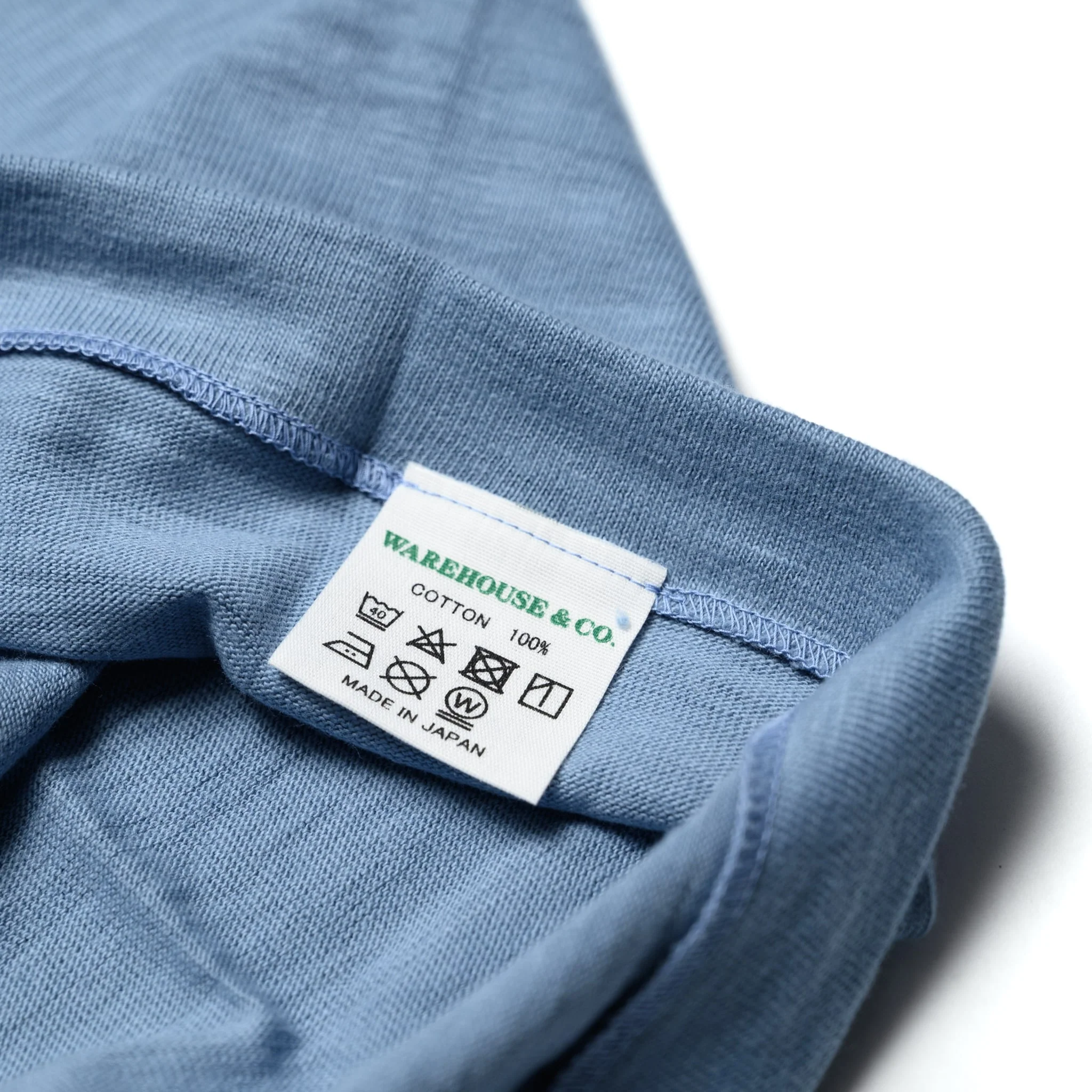 4601P Cotton Pocket Tee - Pale Blue - Image 7