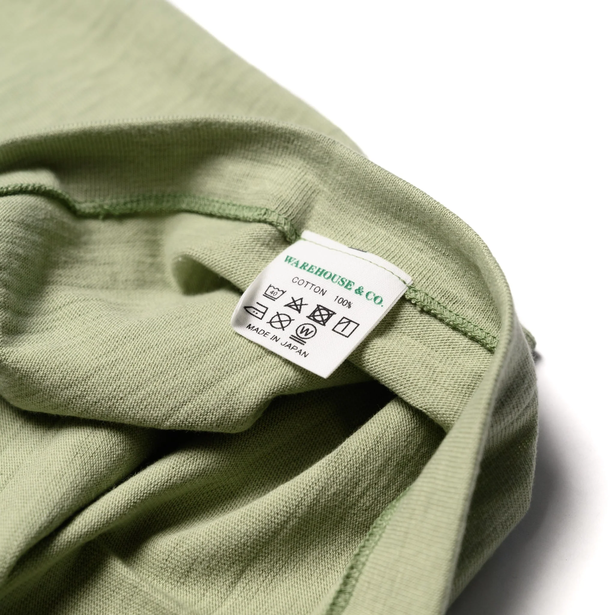 4601P Cotton Pocket Tee - Pale Green - Image 7
