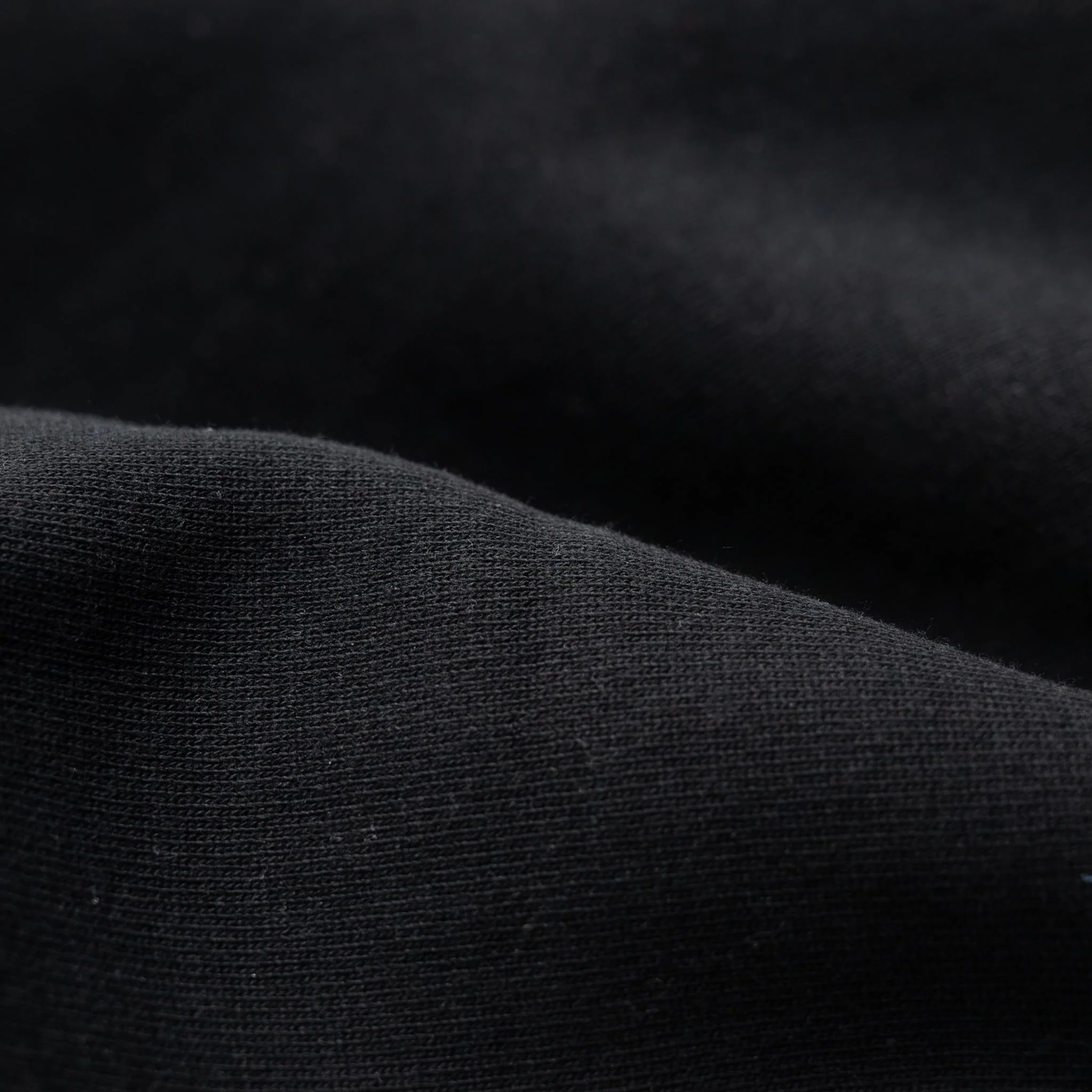 483 Reverse Weave Loopwheel Sweatshirt - Black - Image 7