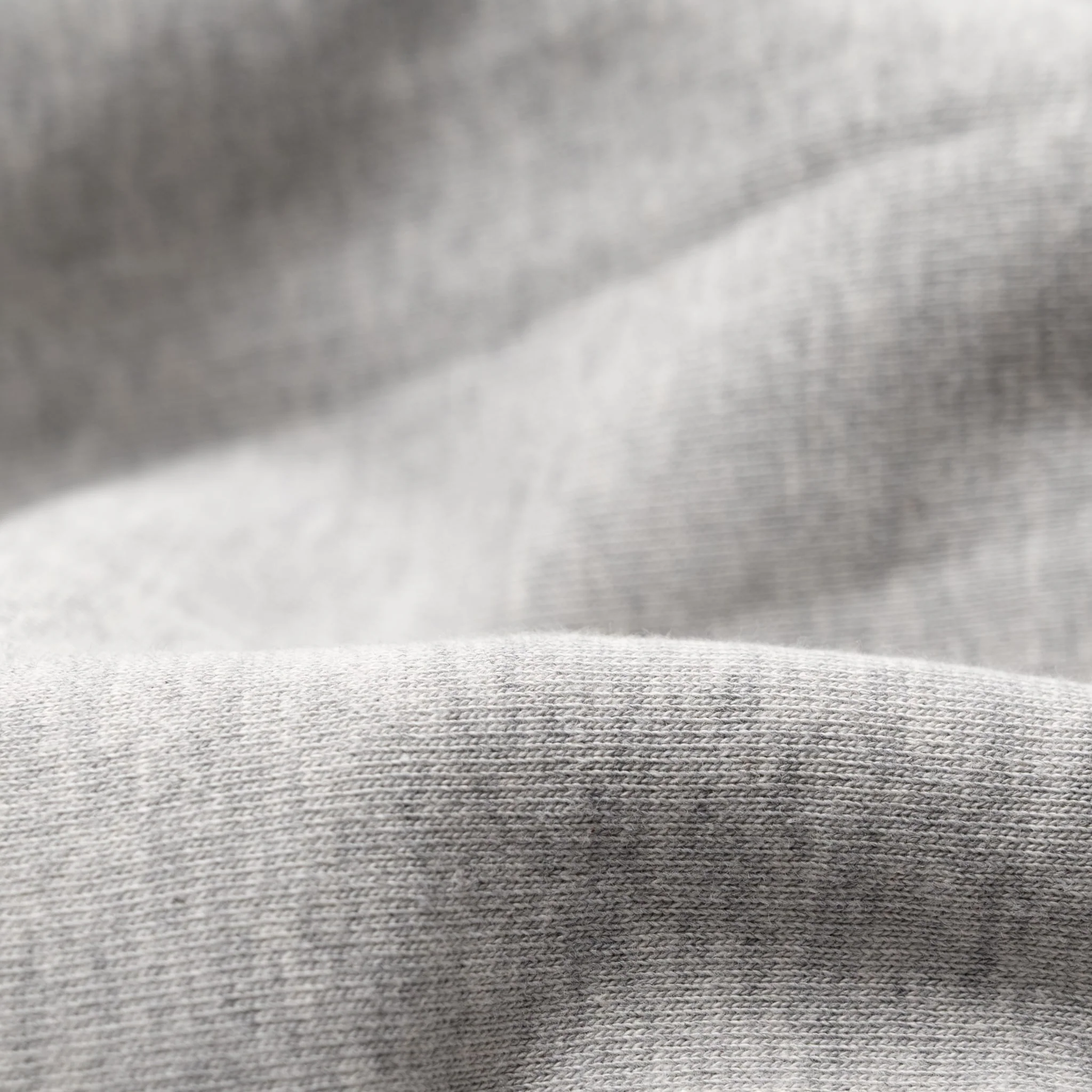 483 Reverse Weave Loopwheel Sweatshirt - Heather Grey - Image 7