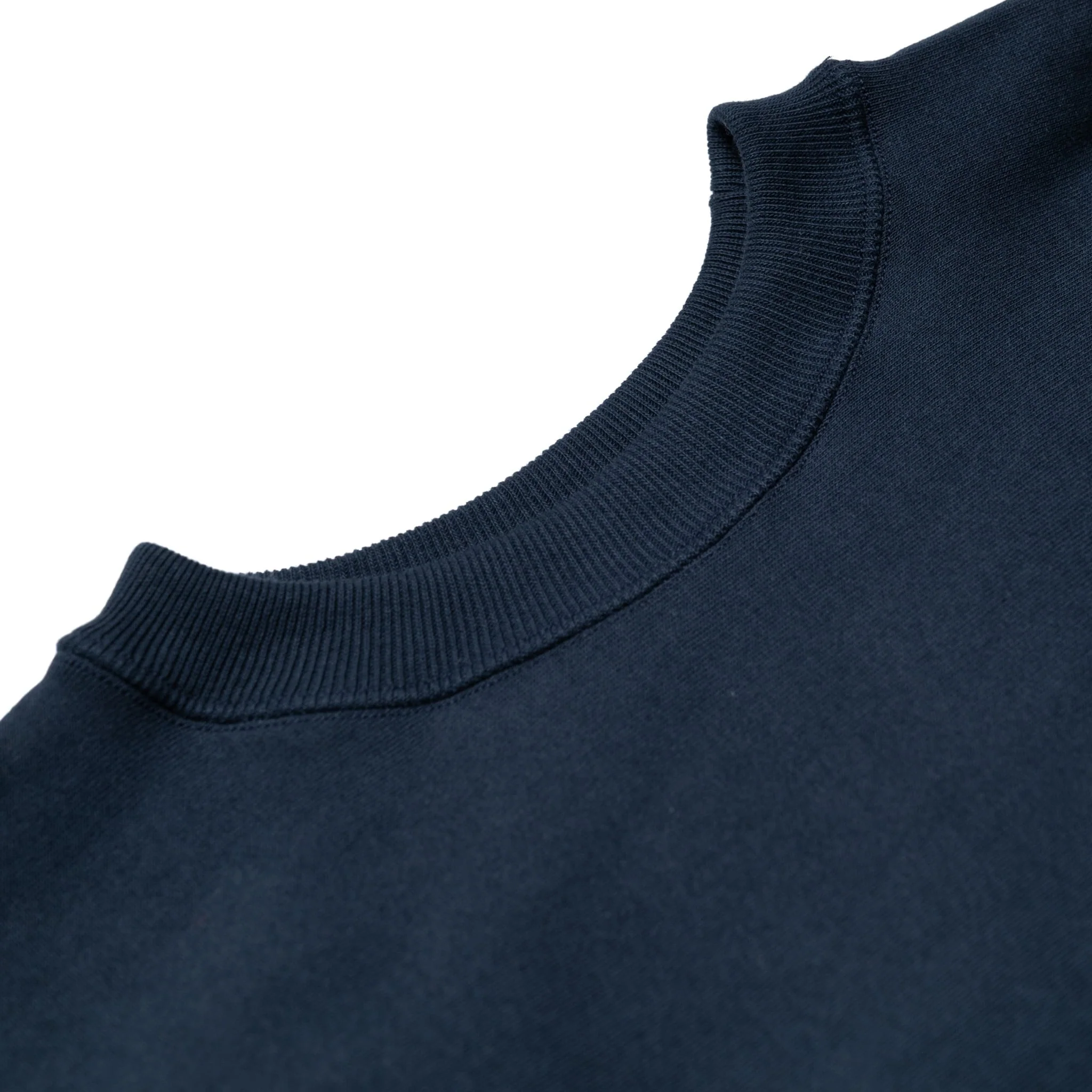 483 Reverse Weave Loopwheel Sweatshirt - Navy - Image 2