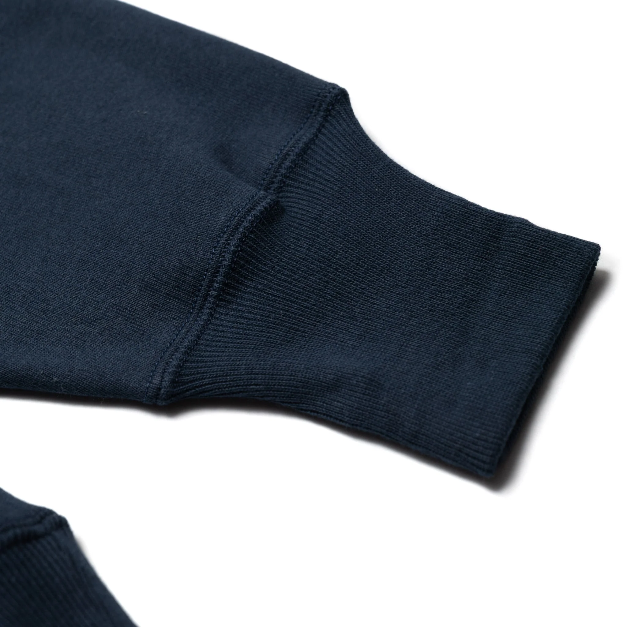 483 Reverse Weave Loopwheel Sweatshirt - Navy - Image 5