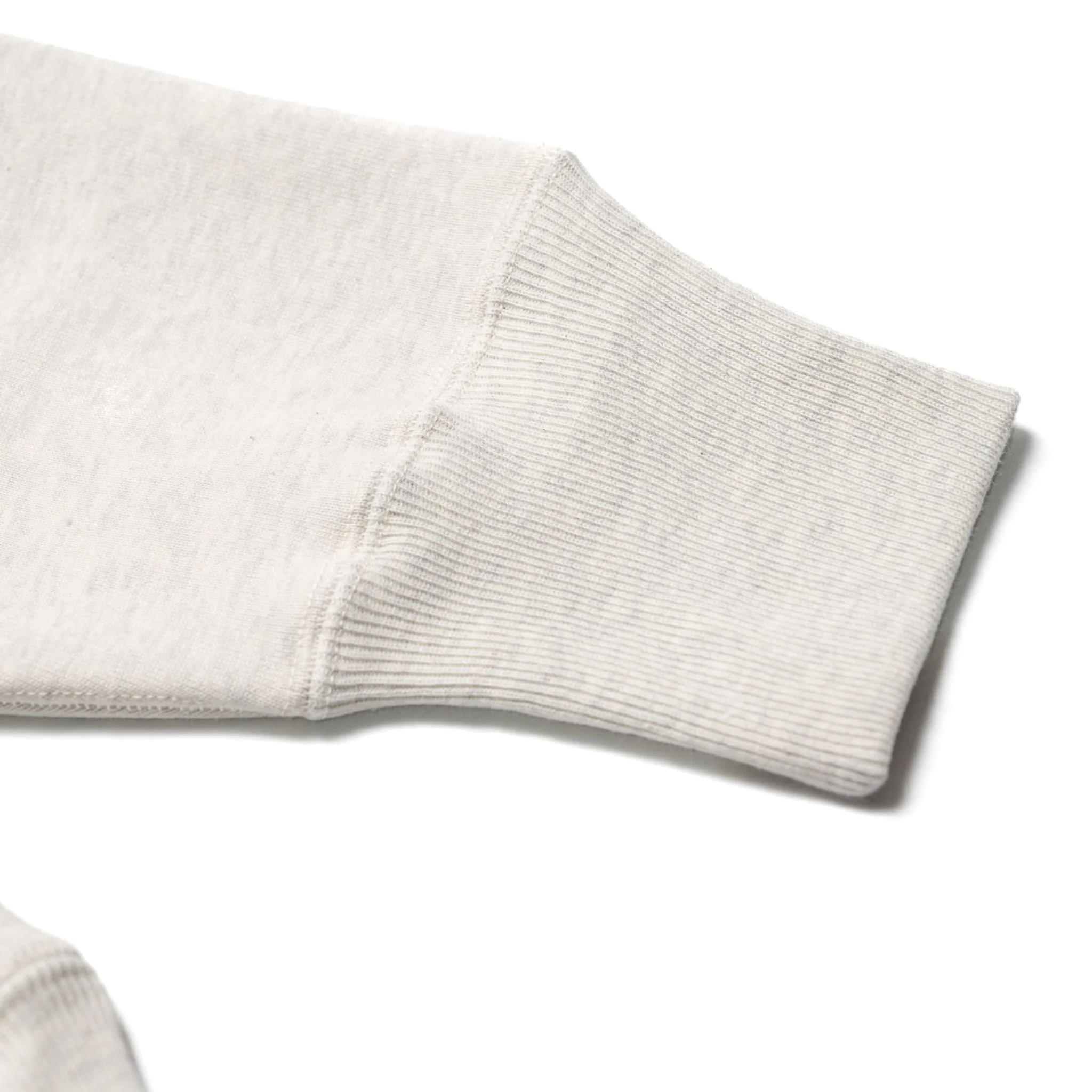 483 Reverse Weave Loopwheel Sweatshirt - Oatmeal - Image 5