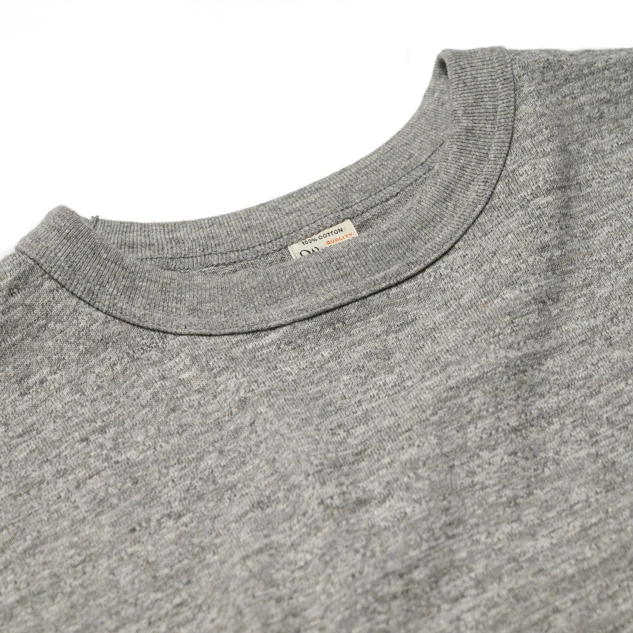 5906 Long Sleeve Crew Neck - Heather Grey - Image 2