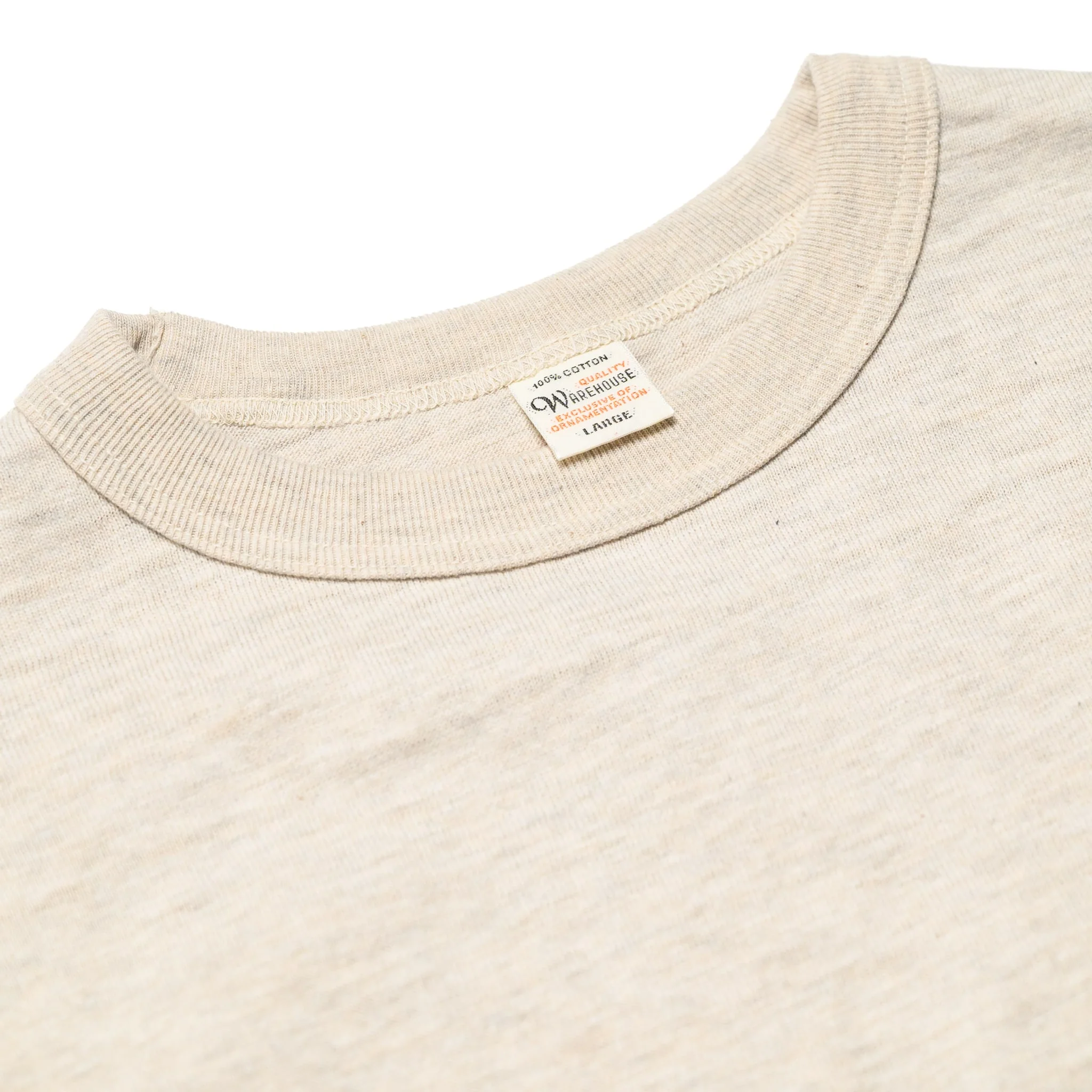 5906 Long Sleeve Crew Neck - Oatmeal - Image 2