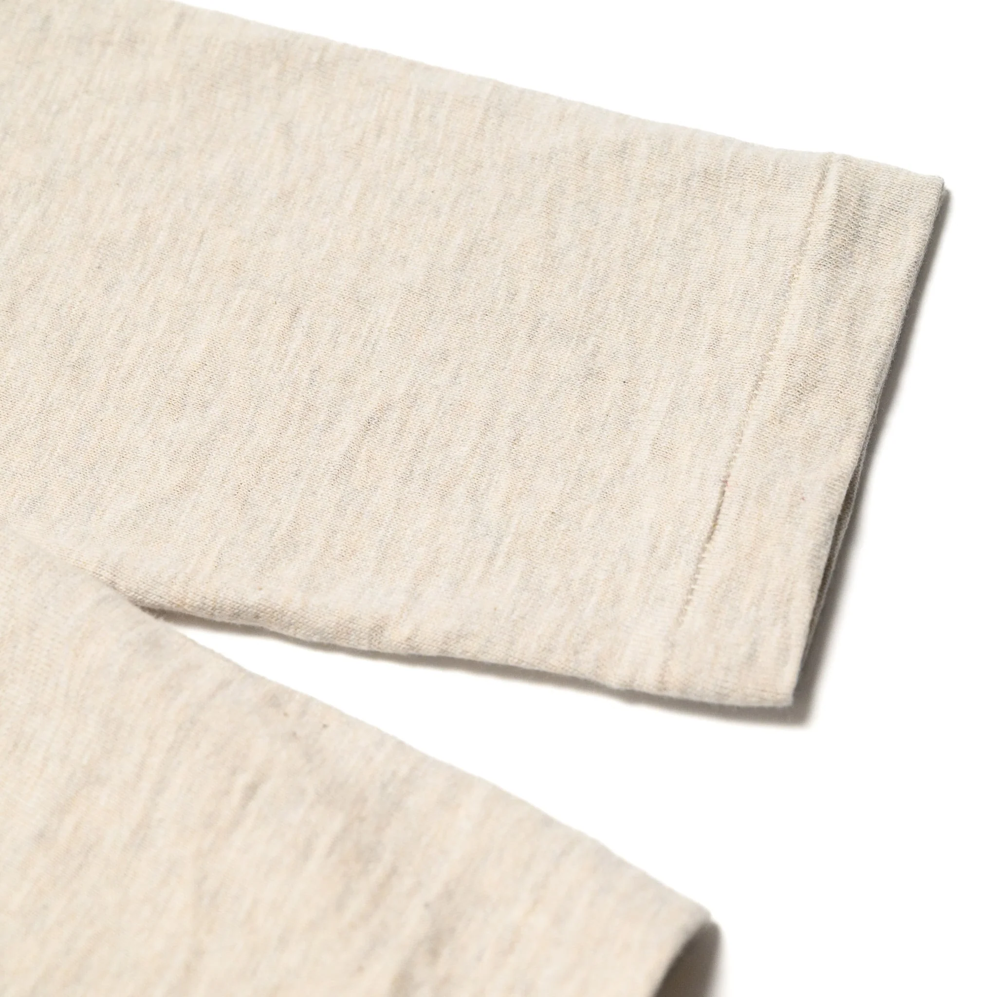 5906 Long Sleeve Crew Neck - Oatmeal - Image 3