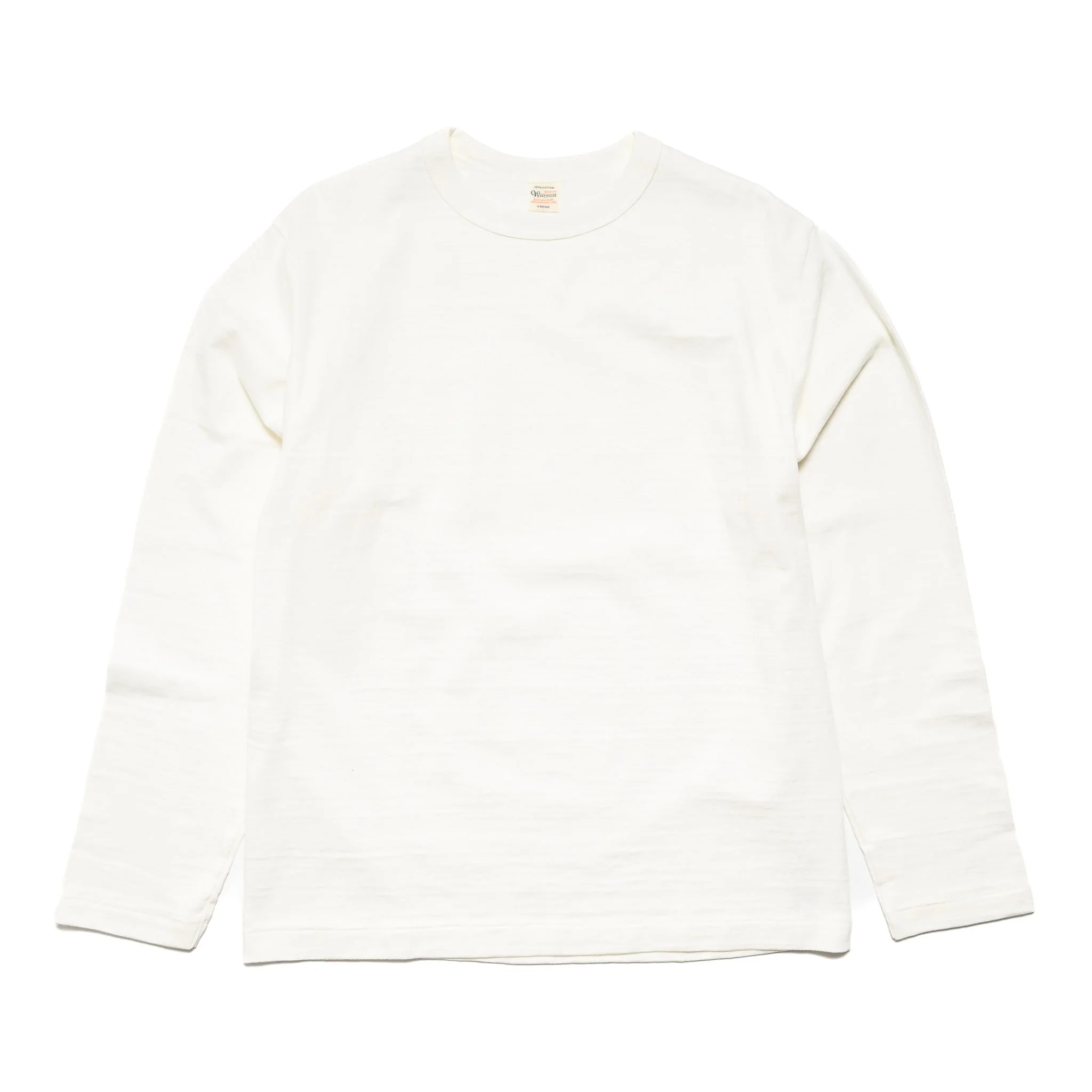 5906 Long Sleeve Crew Neck - Off White