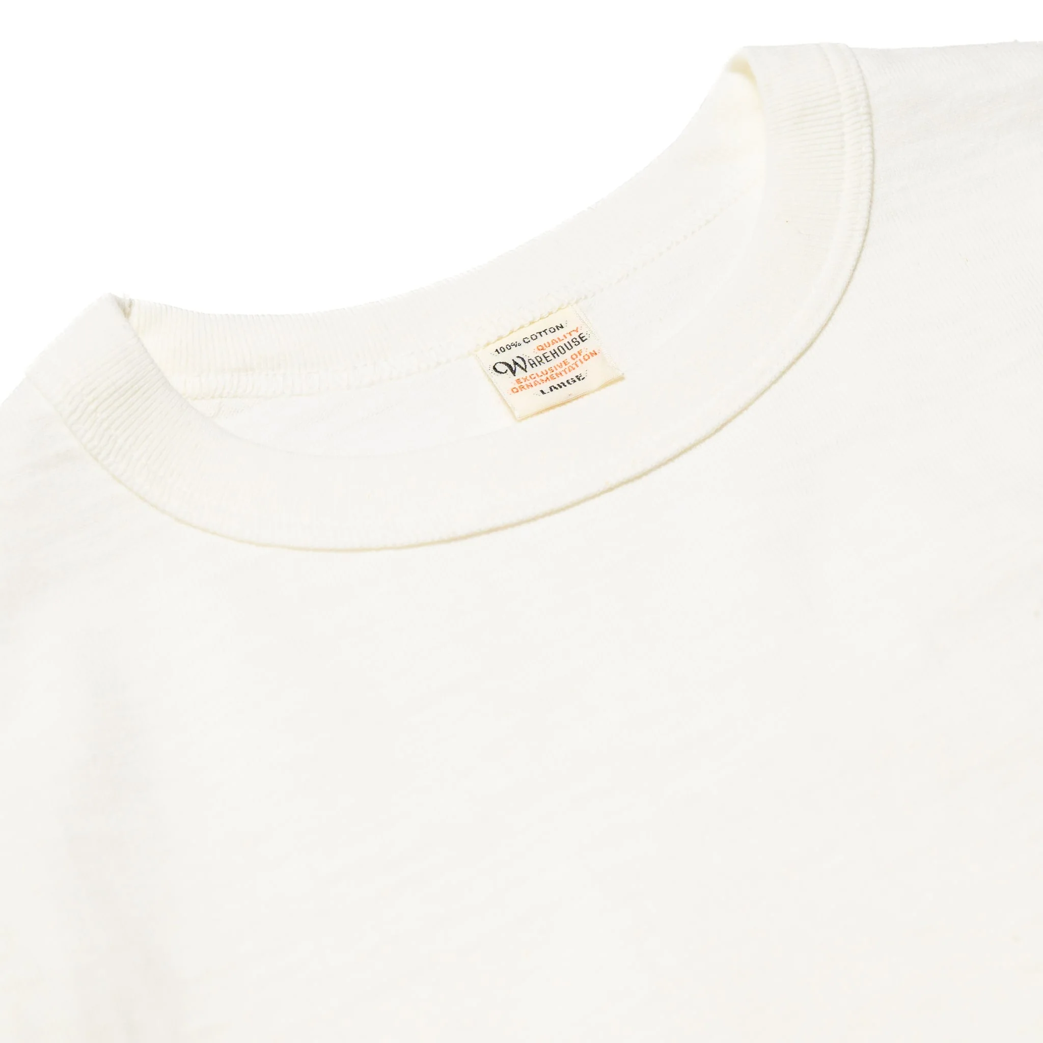 5906 Long Sleeve Crew Neck - Off White - Image 2