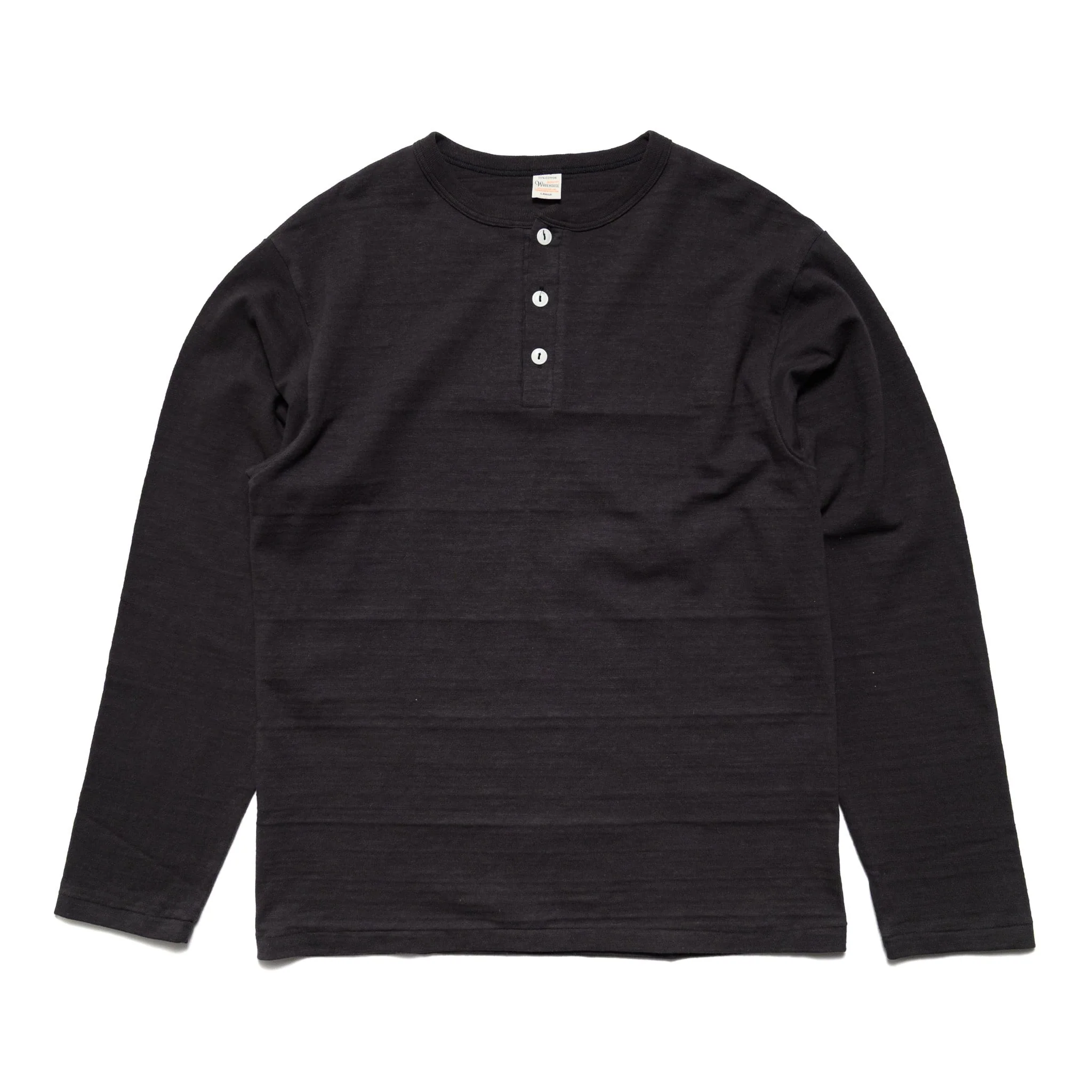 5907 Long Sleeve Henley  - Sumikuro