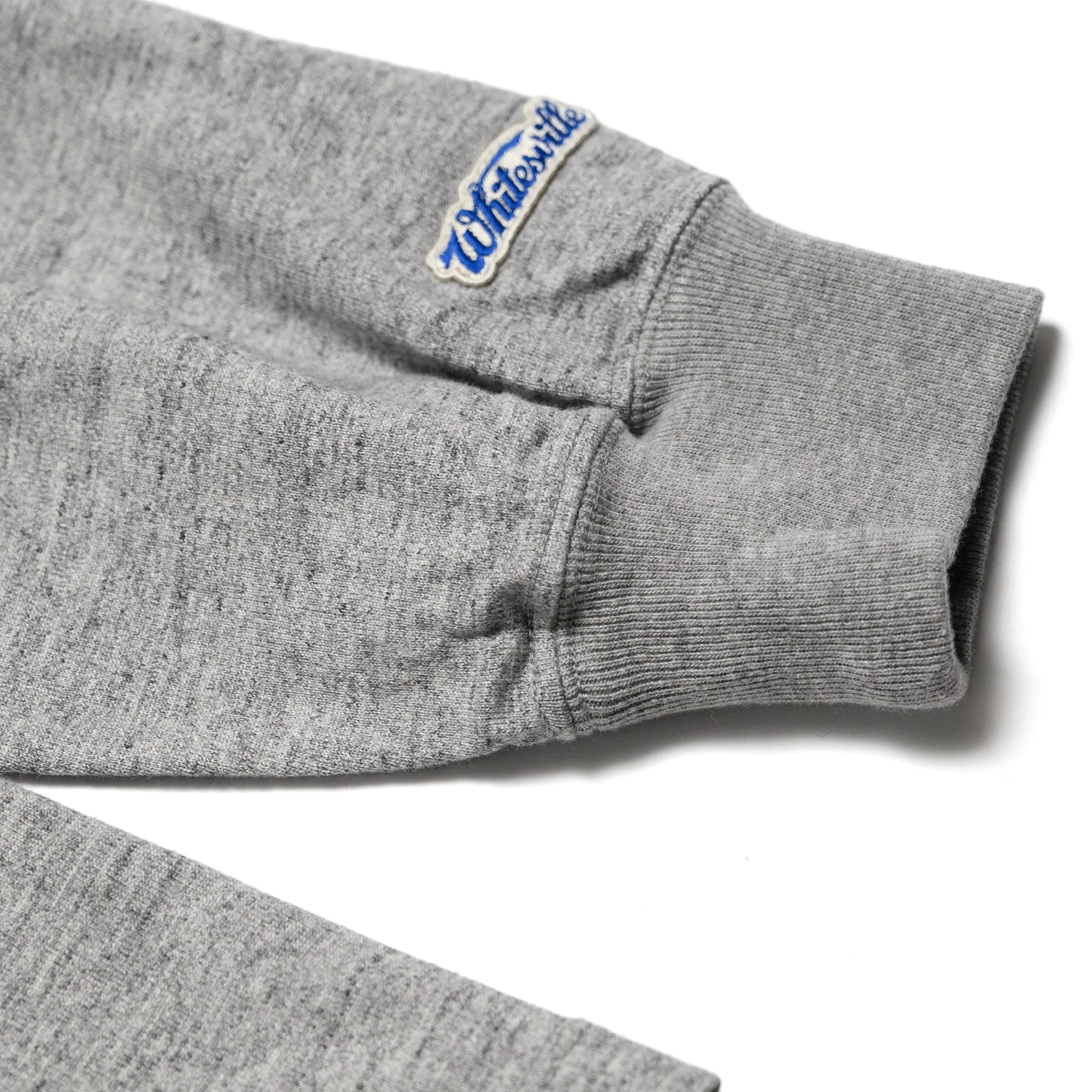 WV68849 Heavyweight Long Sleeve Pocket T-Shirt Heather Grey - Image 4
