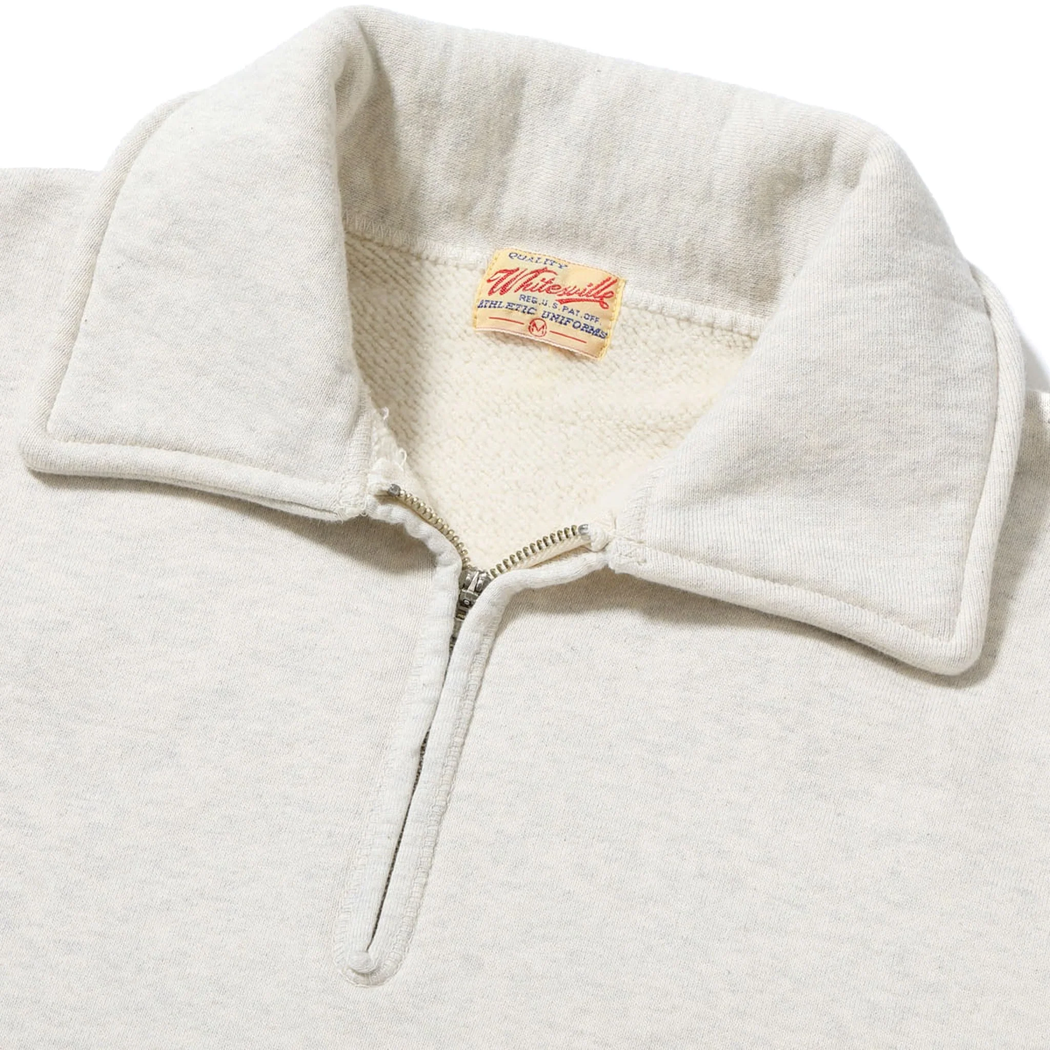 WV69641 Quarter Zip Sweatshirt - Oatmeal - Image 3