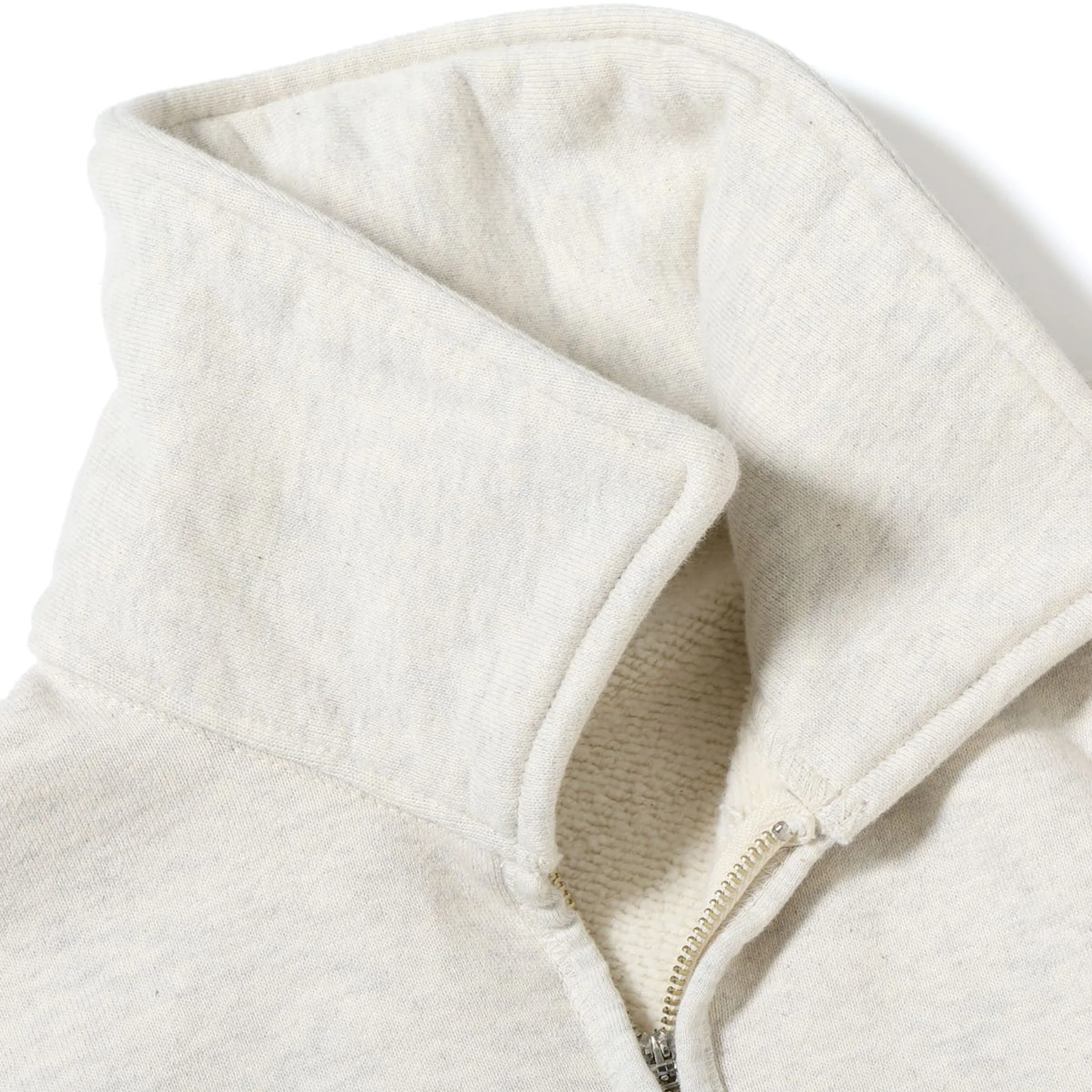 WV69641 Quarter Zip Sweatshirt - Oatmeal - Image 4