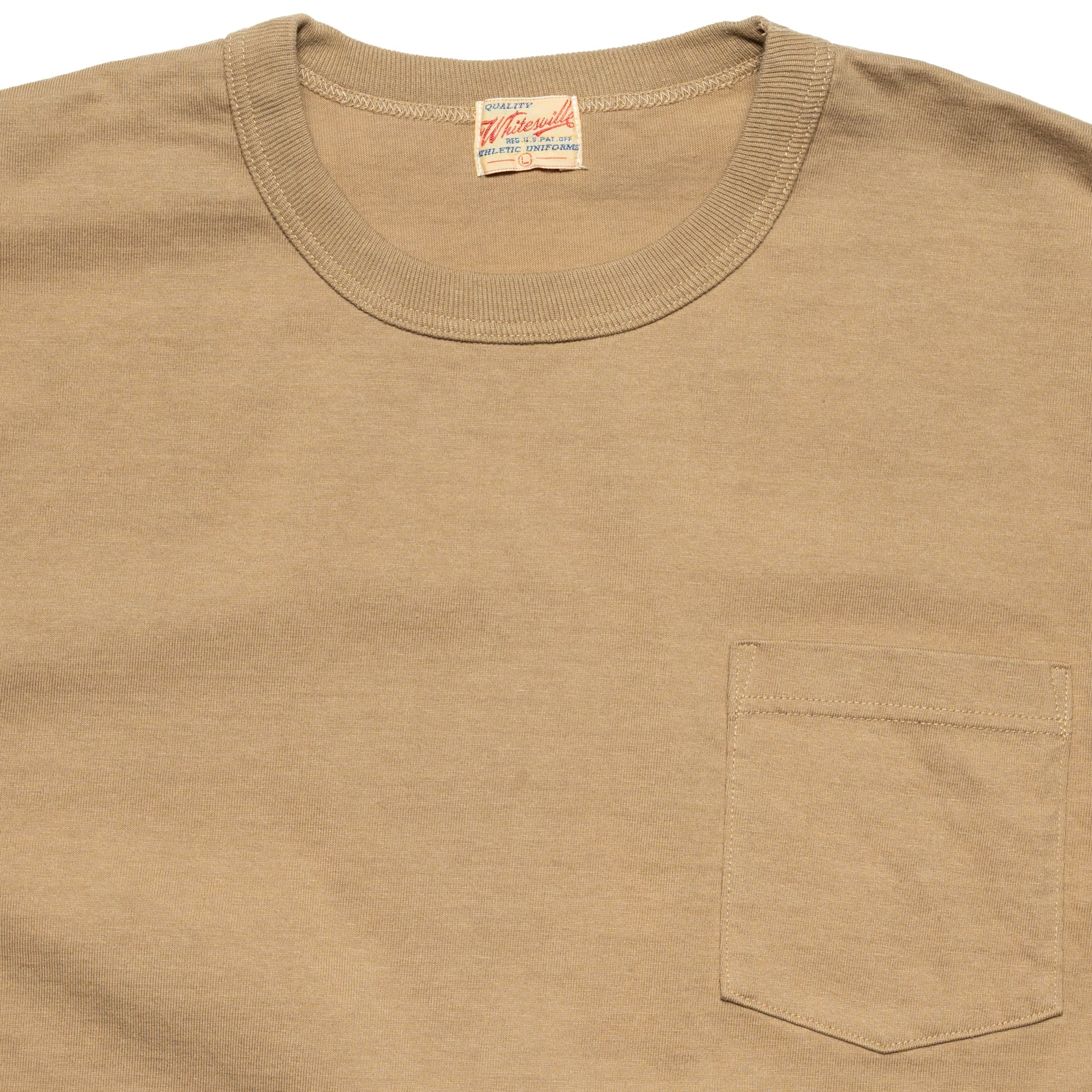 WV78932 Heavyweight Pocket Tee - Beige - Image 2