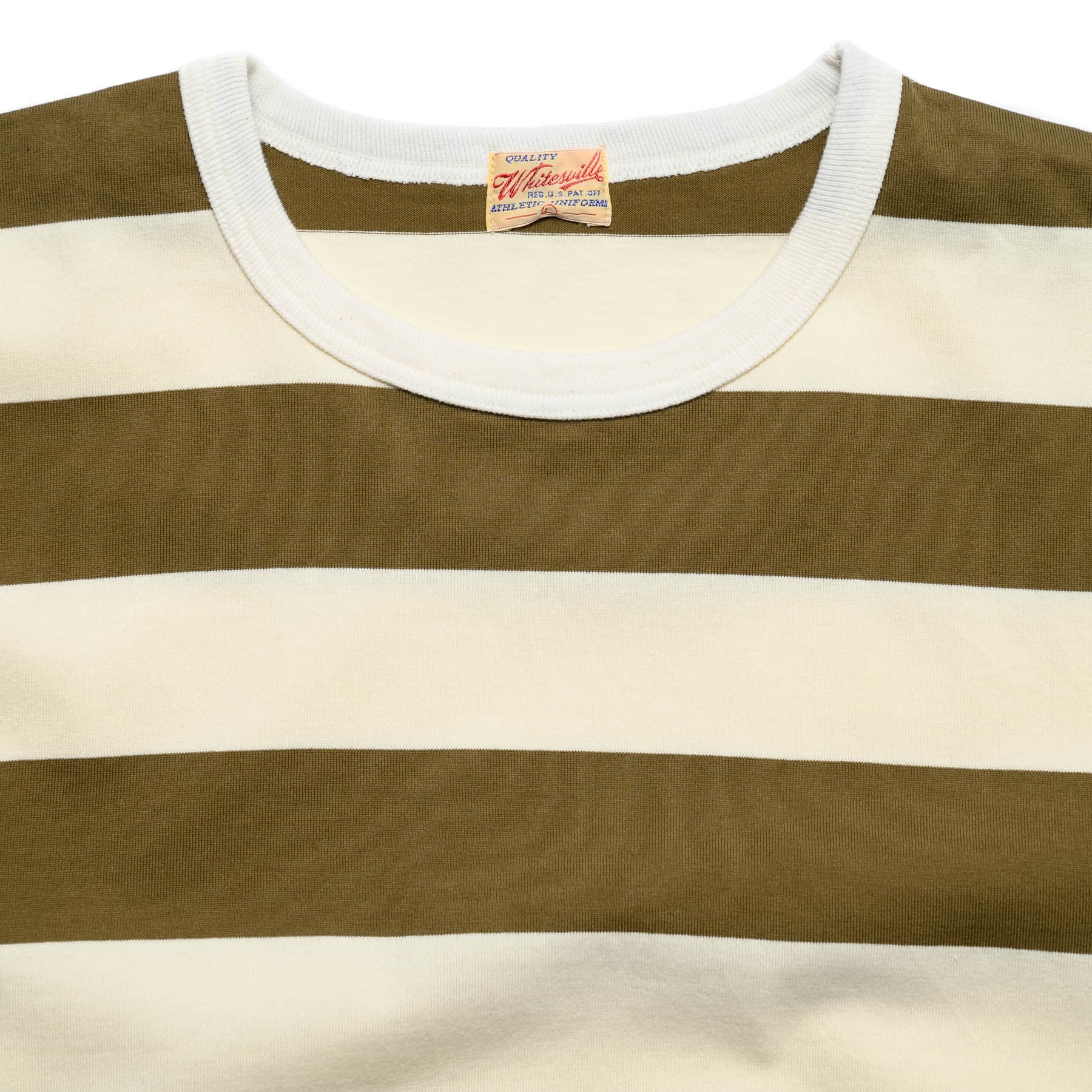 WV79147 Border T-Shirt Olive - Image 2